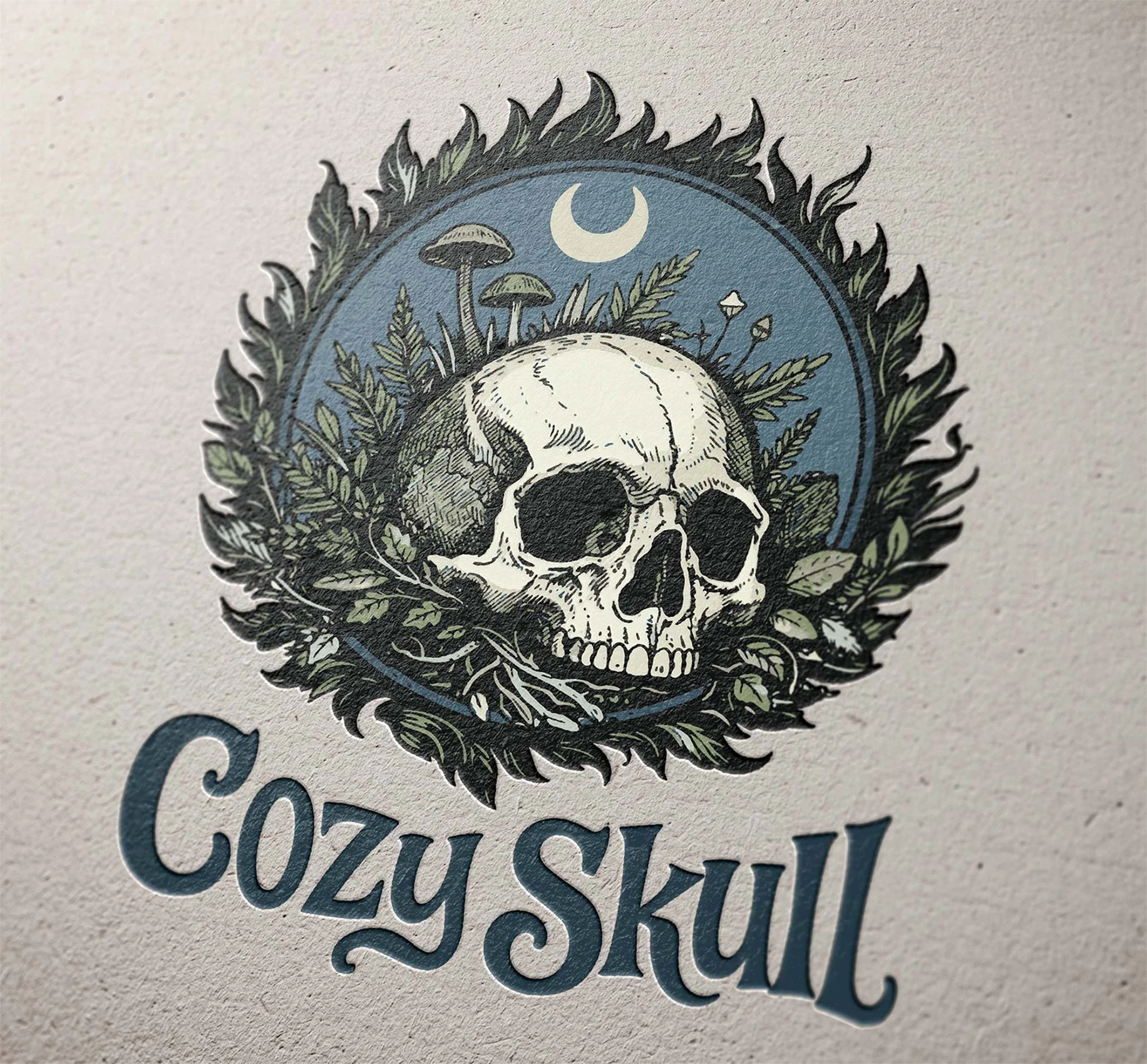 Logo Design: Cozy Skull, St. Louis MA