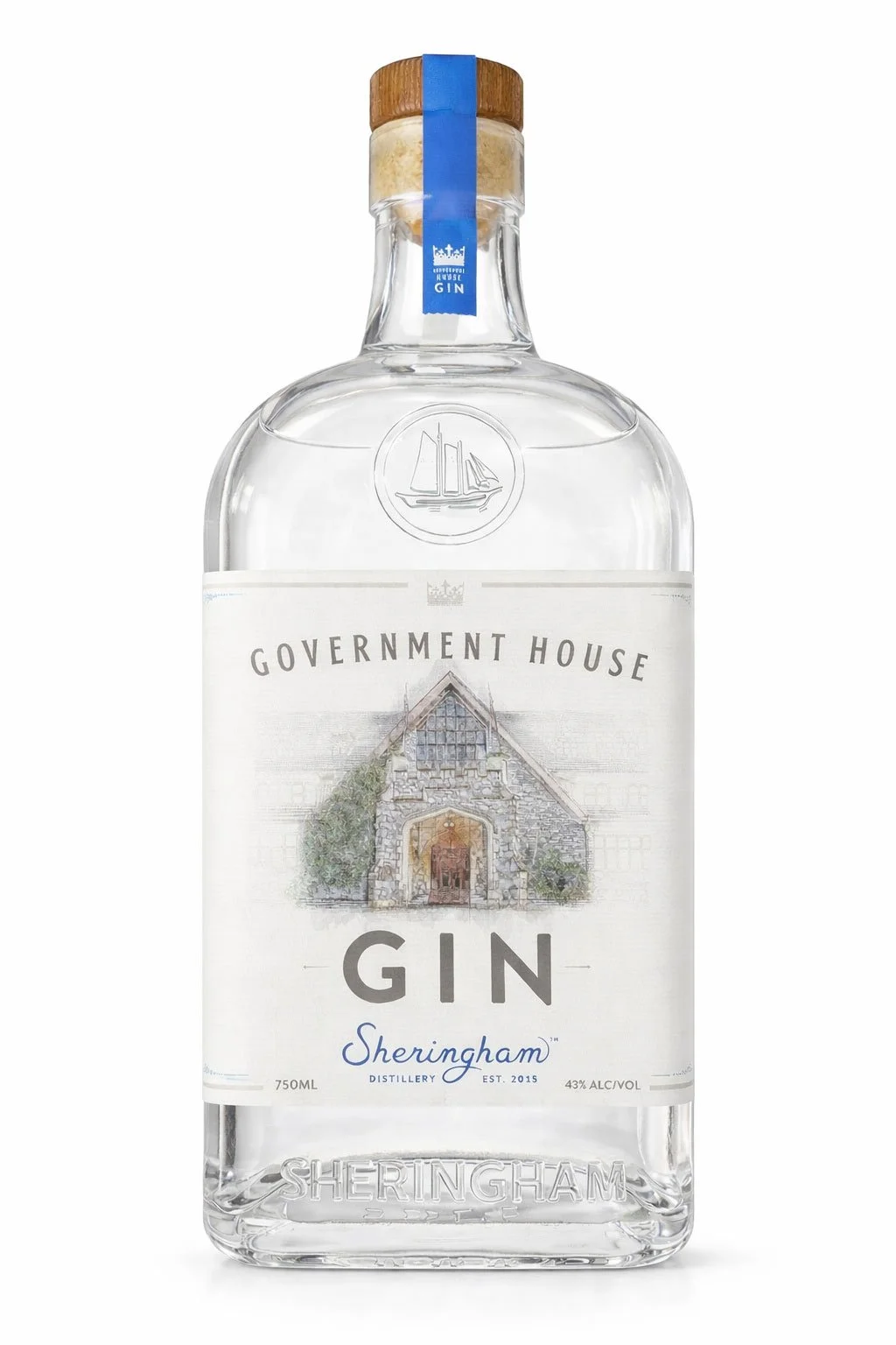 Label Design: Sherigham Distillery / Government House Gin Label Design, Langford BC