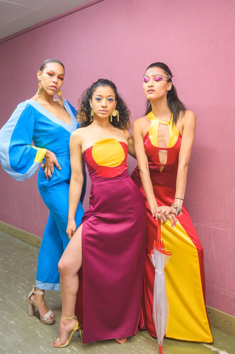 3 looks from my senior collection at CCSF