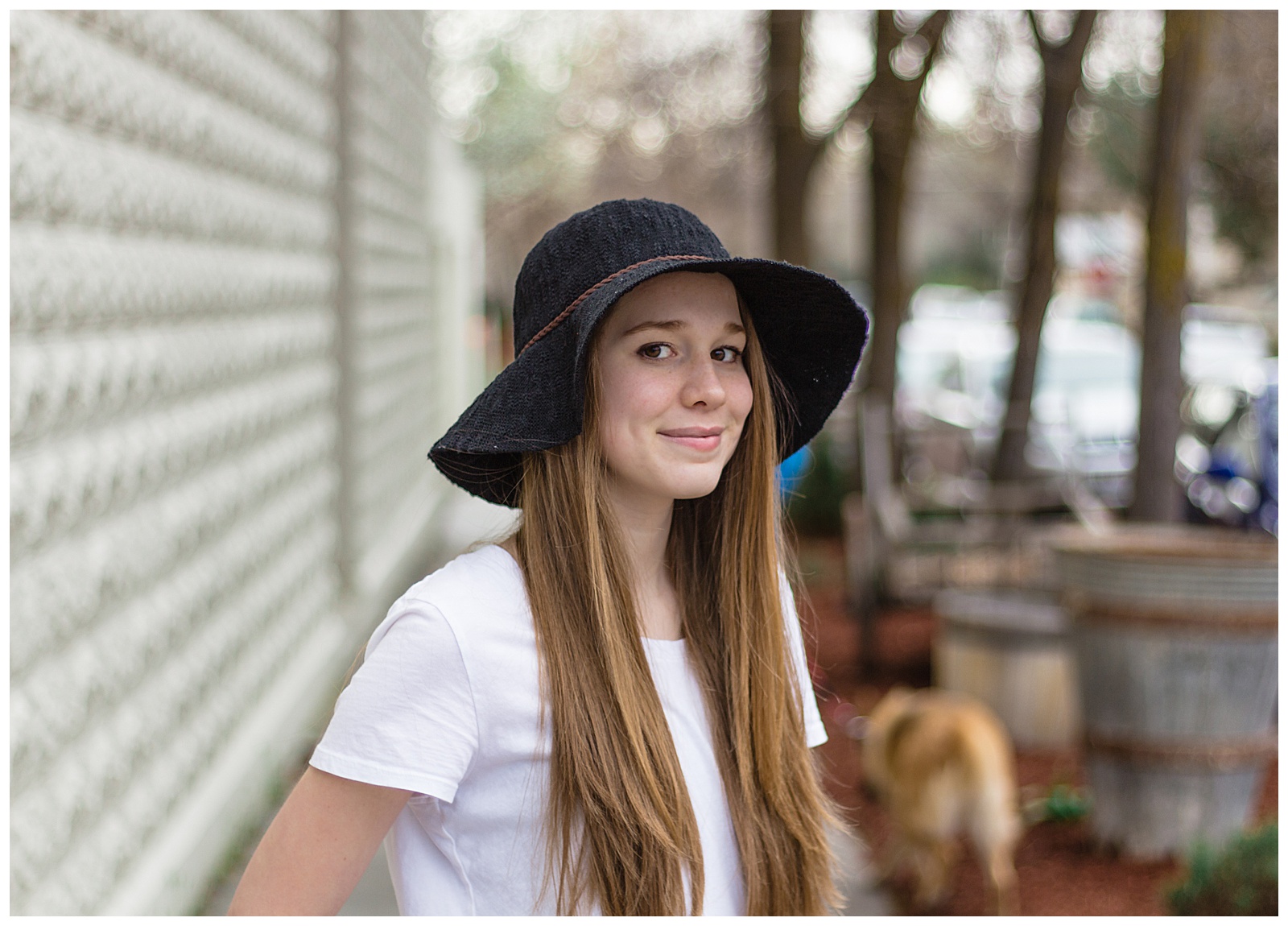 Hyde Park Boise Senior Portrait