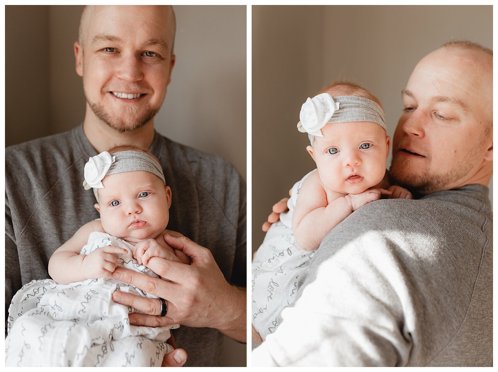 Dad and baby girl Photo