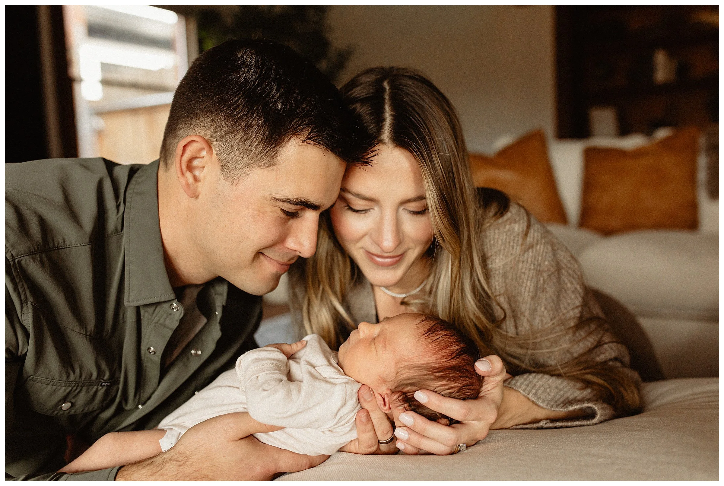A Warm In-Home Boise Newborn Session