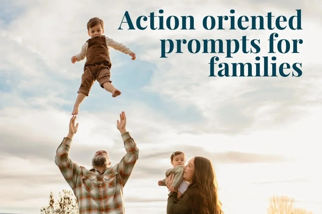 Action Oriented Prompts for Family Photography Sessions