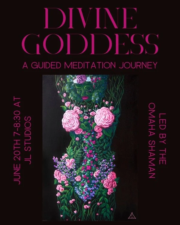 Divine Goddess Meditation in the Garden of the Goddess