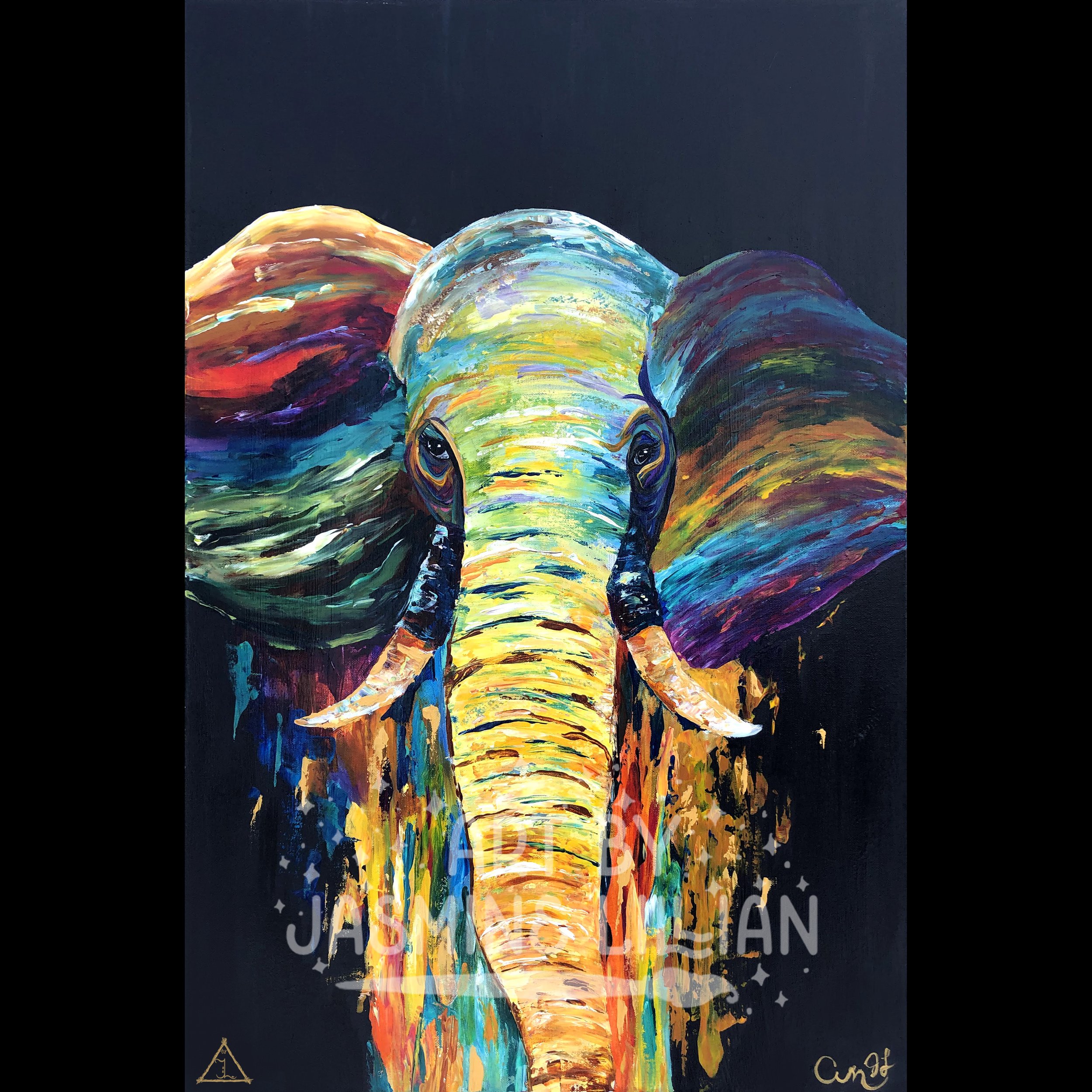 Rainbow Elephant