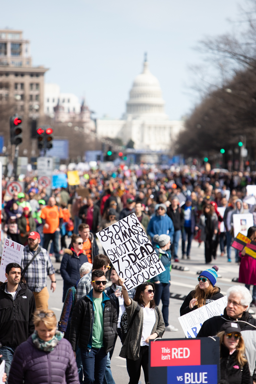 March For Our Lives, Washington D.C., March 2018