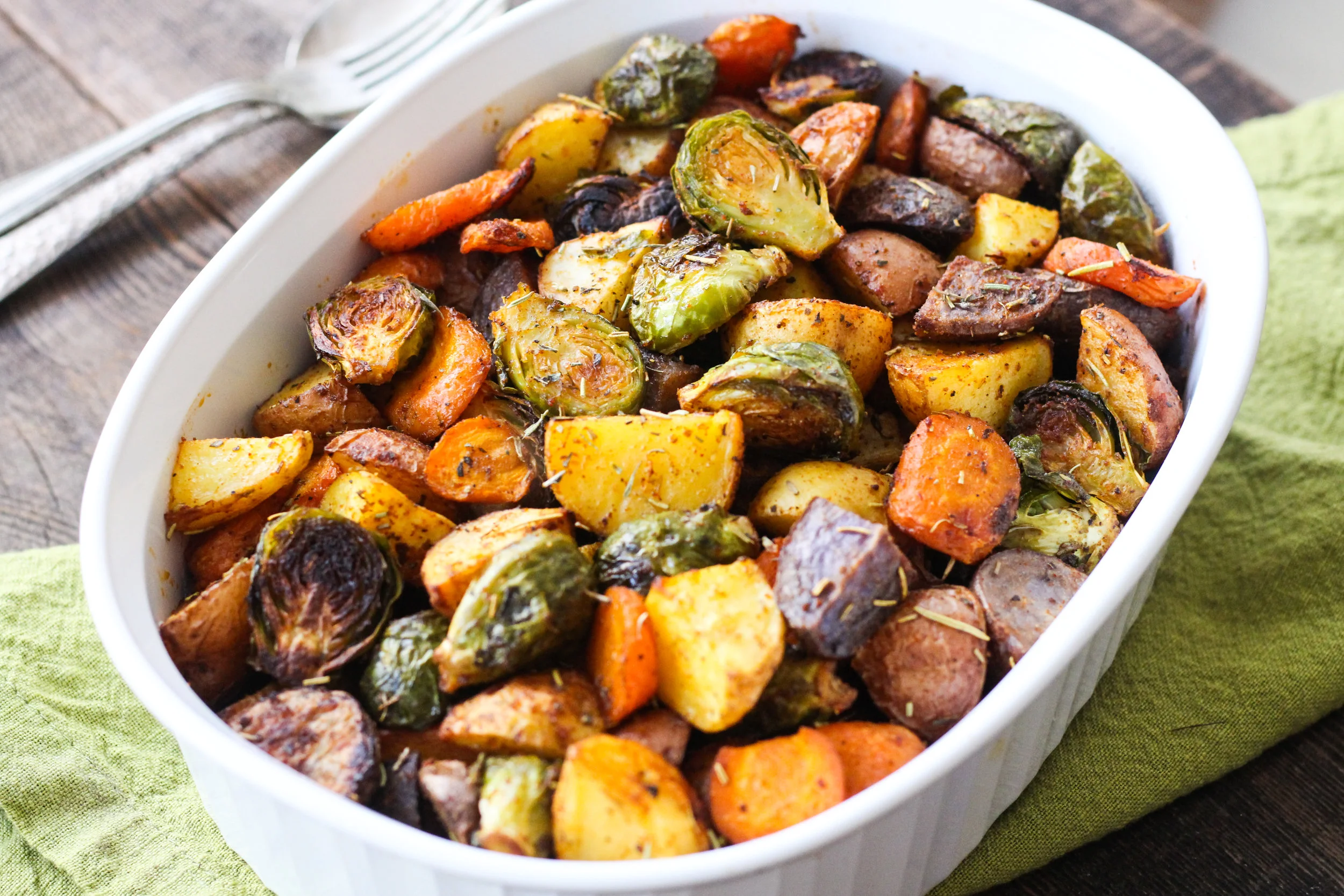 Herb Roasted Fall Veggies