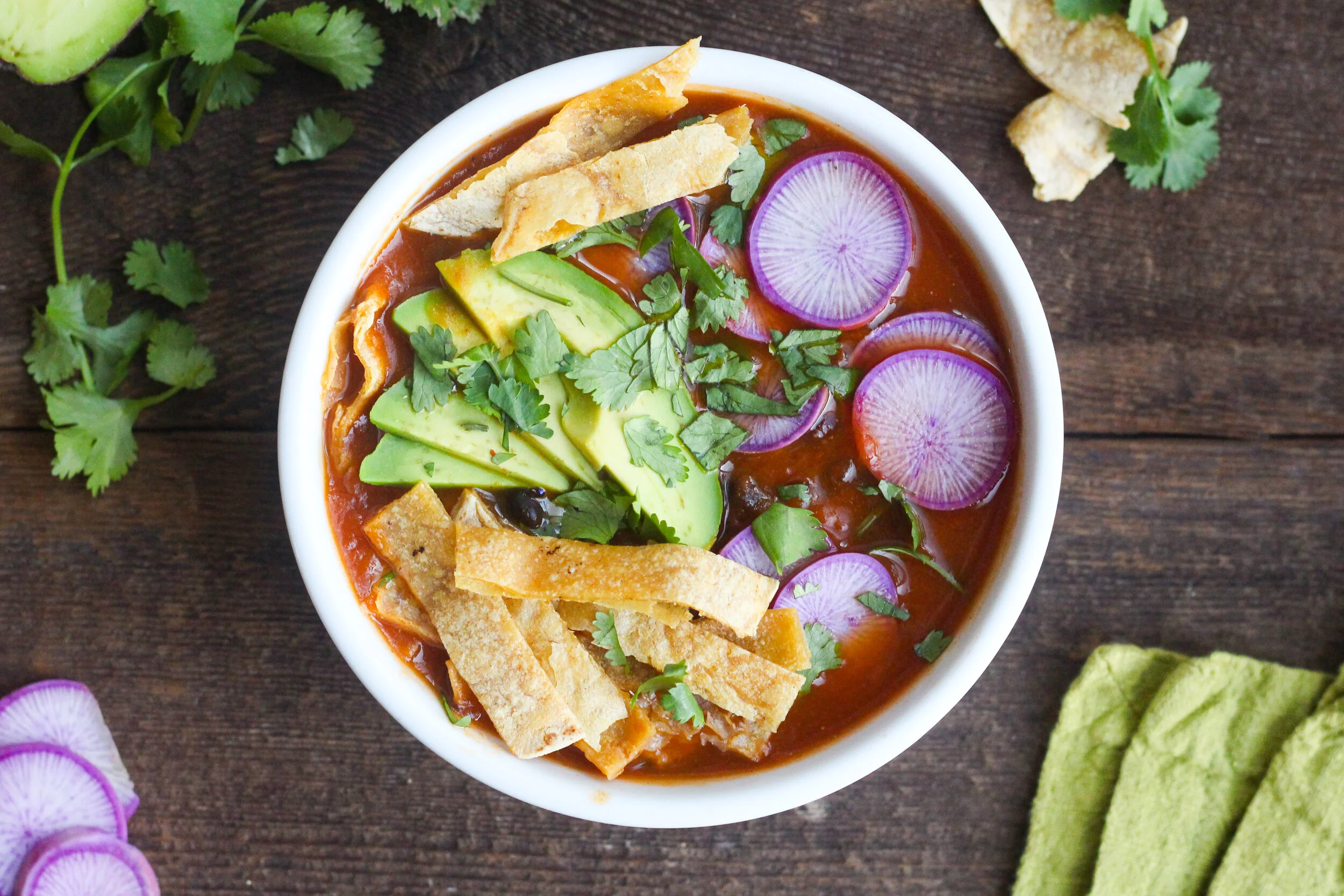 Chipotle Pumpkin Tortilla Soup
