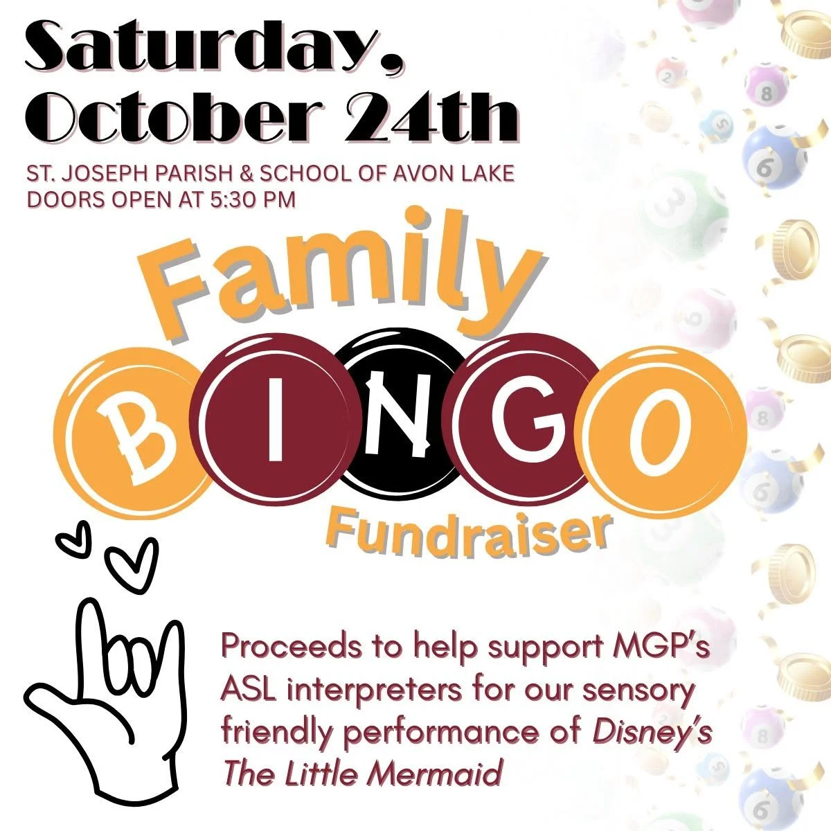 Invitation to Family Bingo