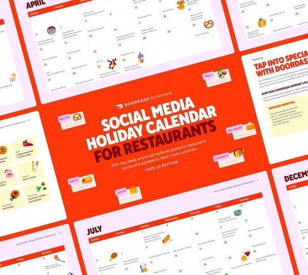 Social Media Holiday Calendar for Restaurants