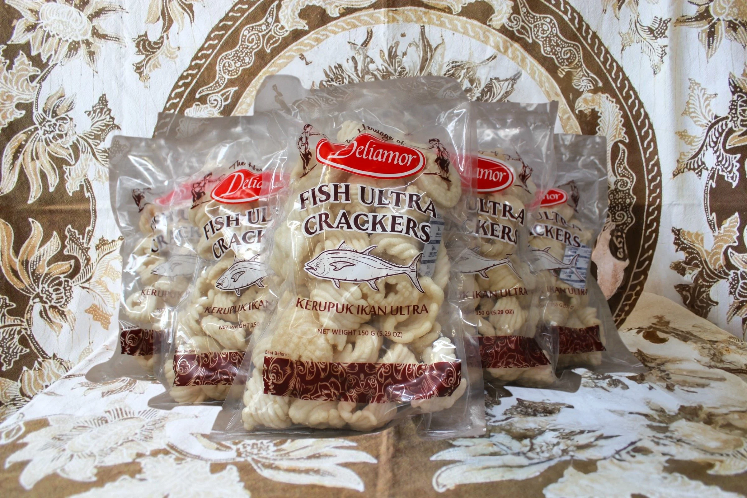 [K-039] Deliamor Palembang Ultra Fish Crackers 150g