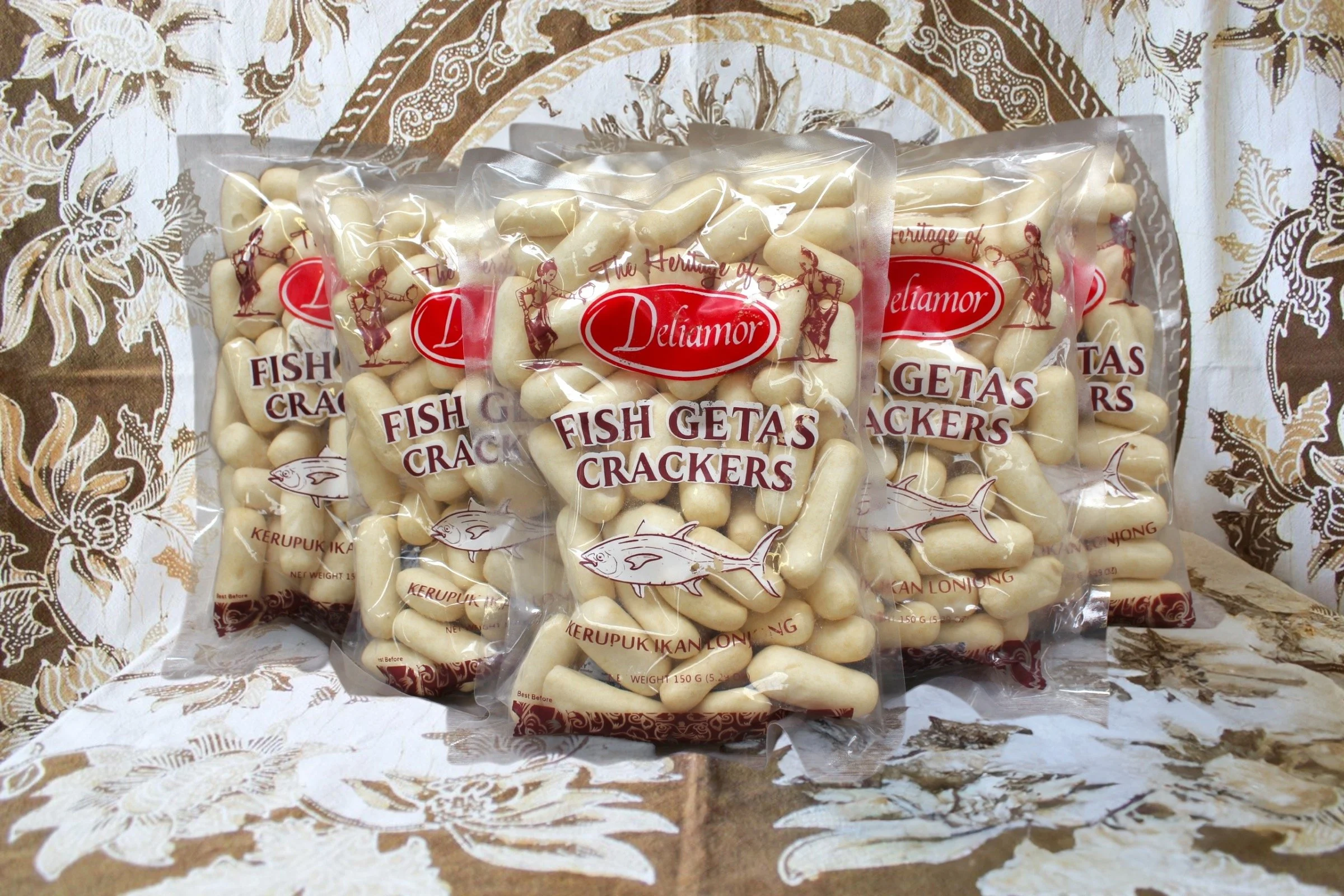 [K-019] Deliamor Fish Getas Crackers 150g