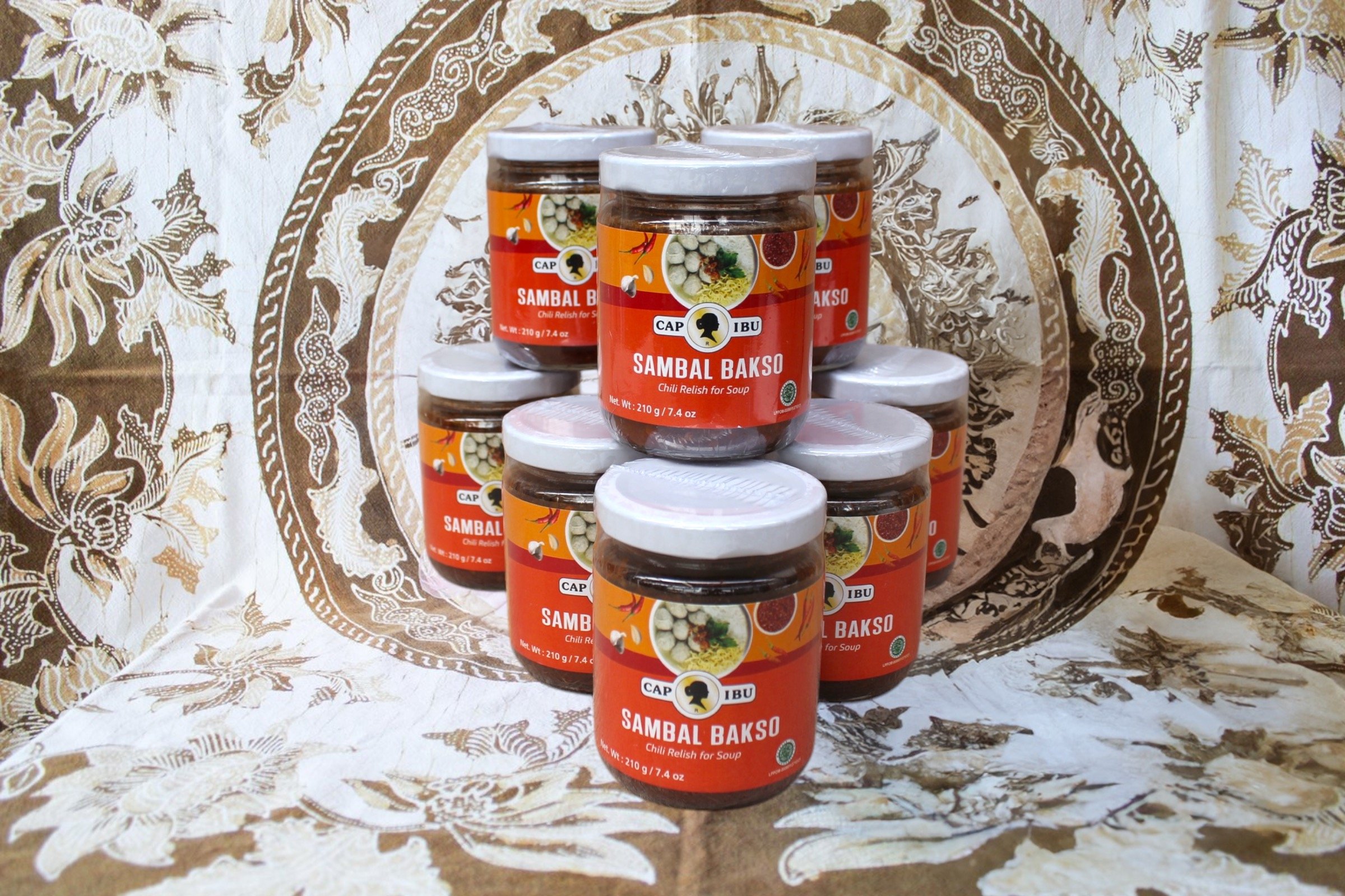 [S-075] Cap Ibu Sambal Bakso 230g