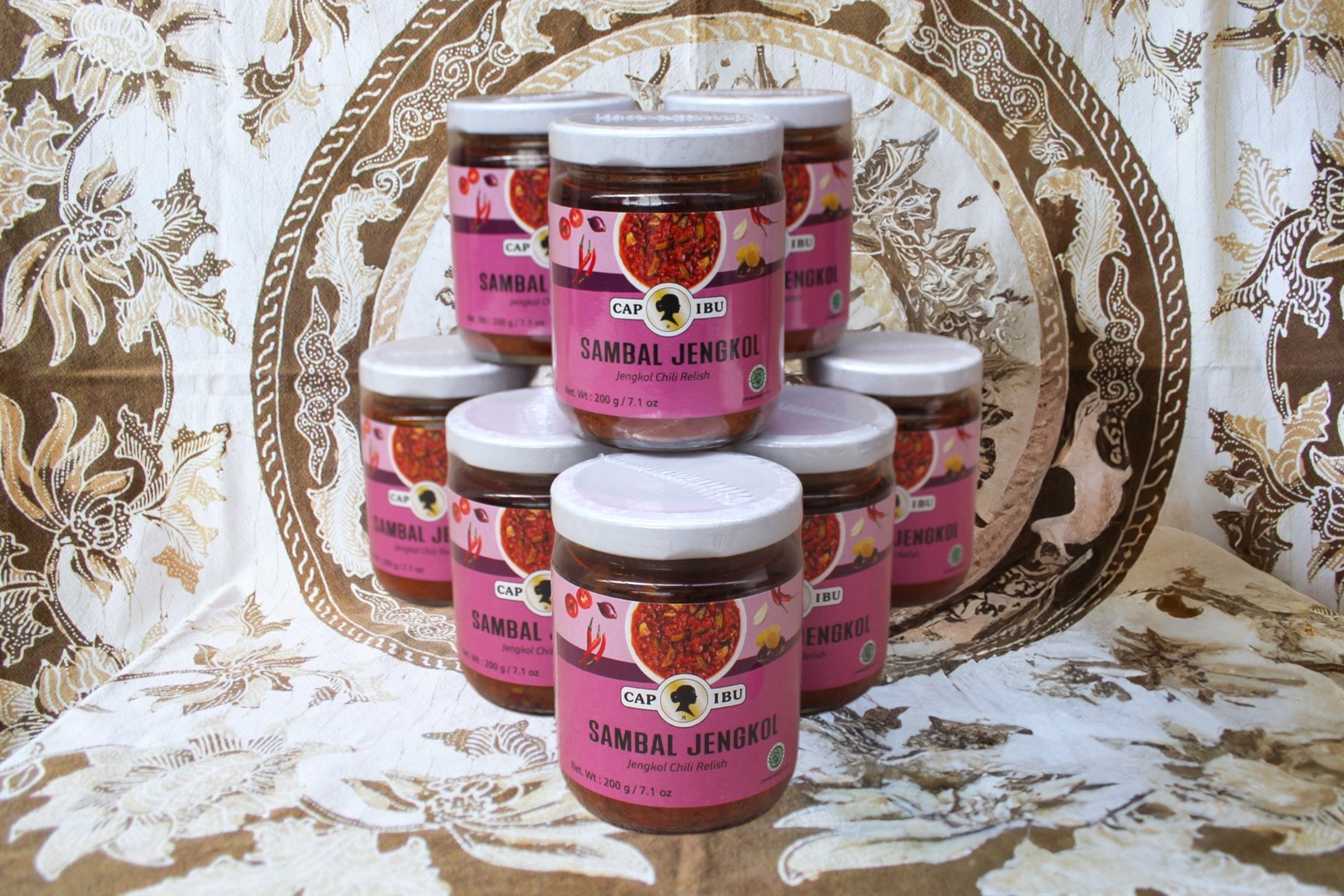 [S-110] Cap Ibu Sambal Jengkol 220g