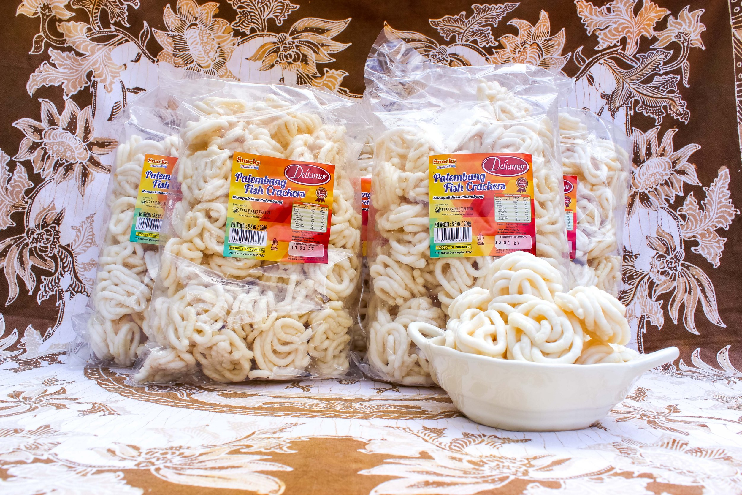 [K-040] Deliamor Palembang Fish Crackers 250g