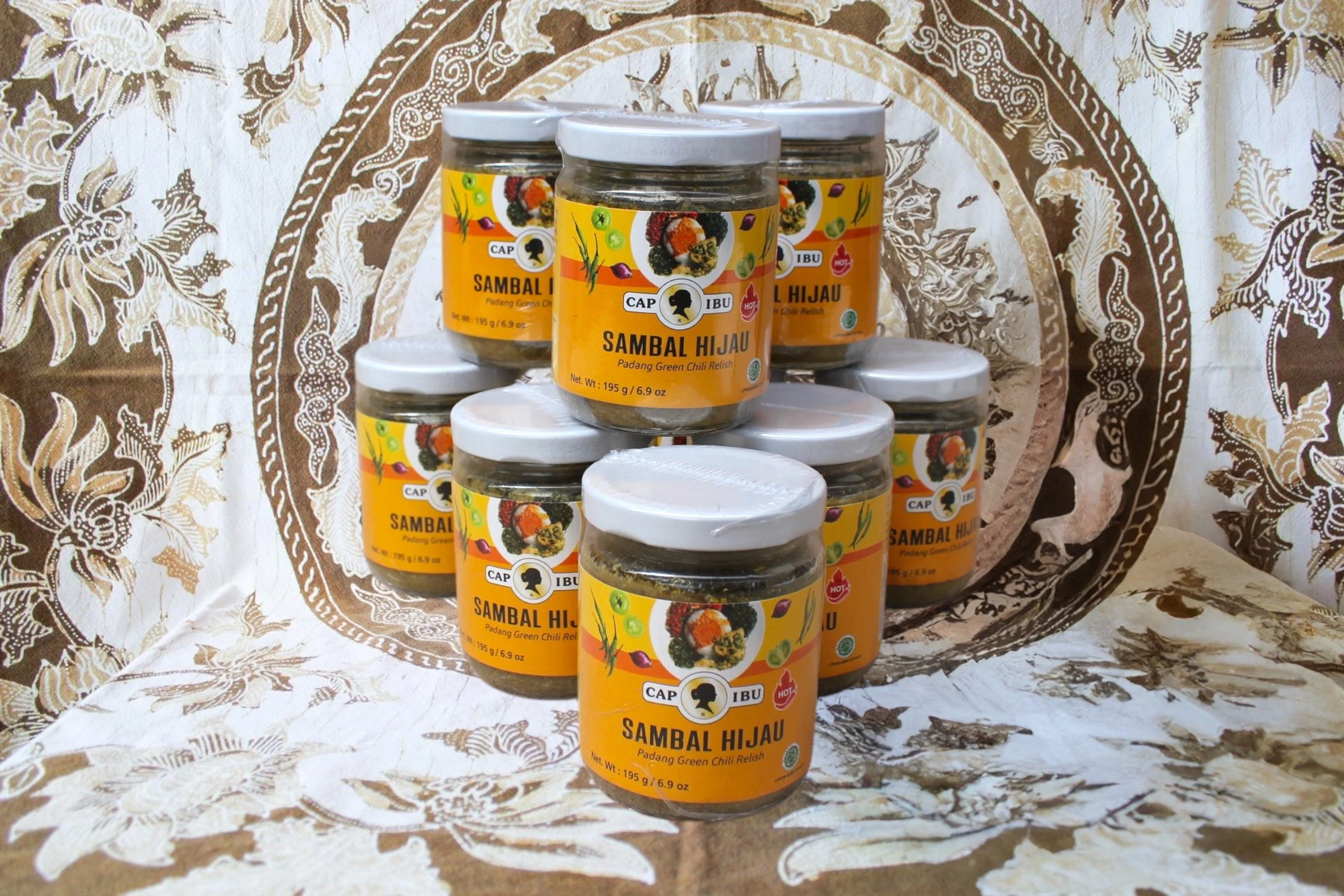 [S-112] Cap Ibu Sambal Hijau 220g