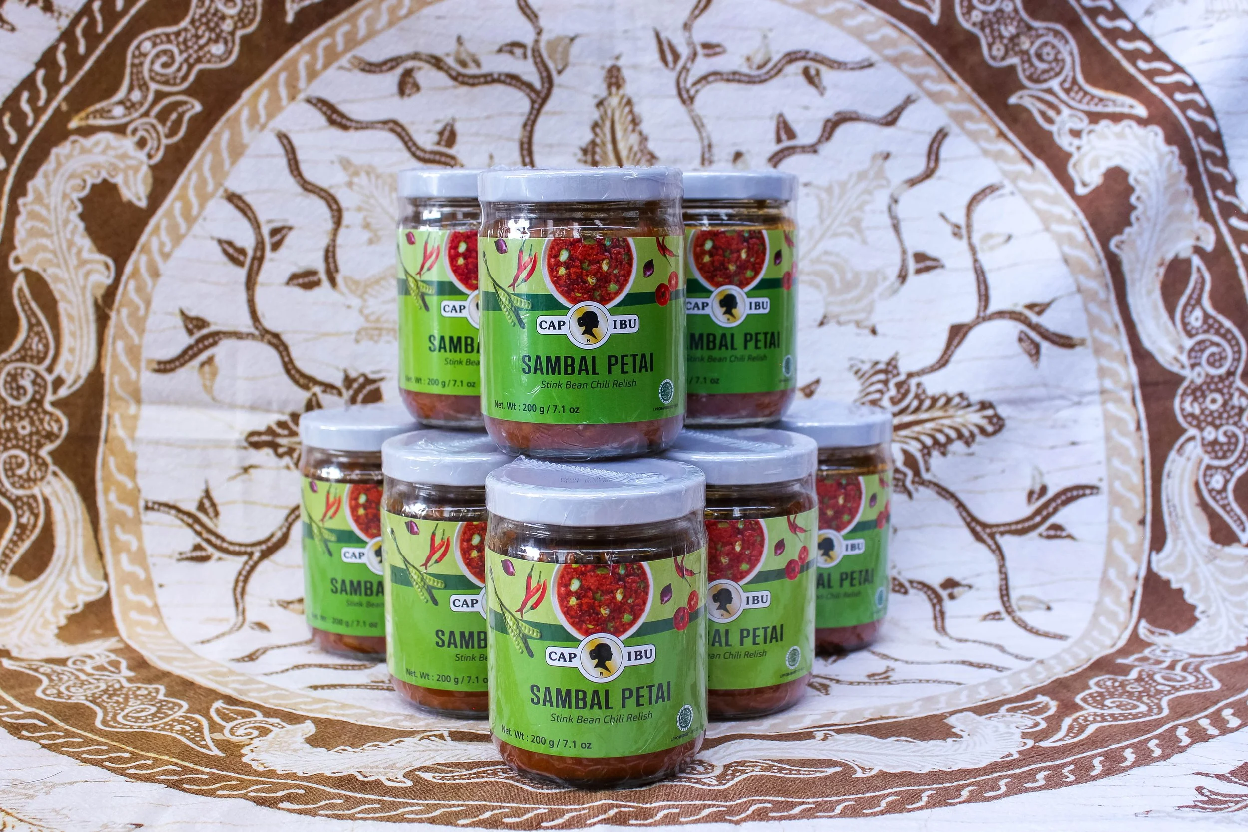 [S-109] Cap Ibu Sambal Petai 220g