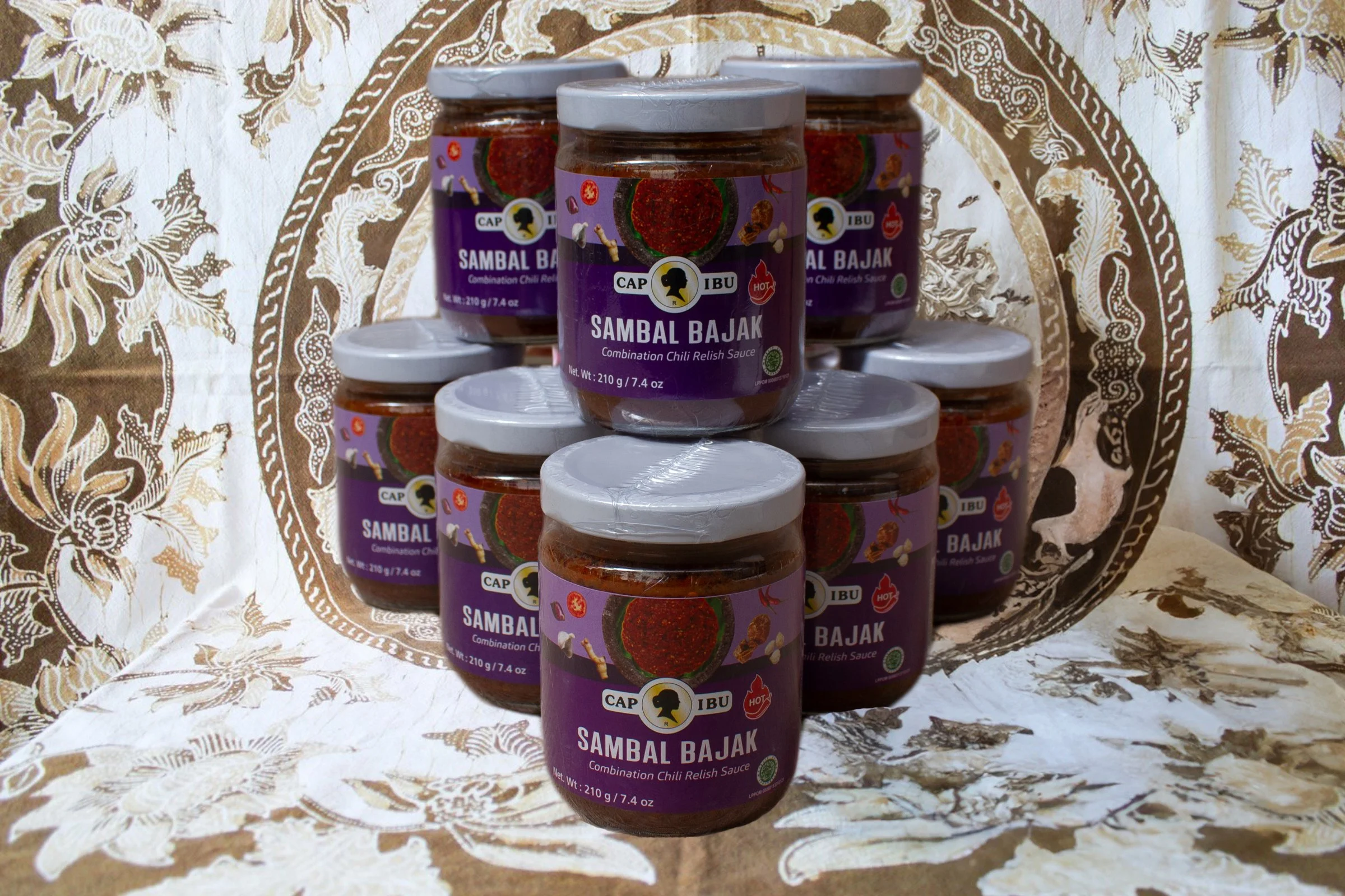 [S-055] Cap Ibu Sambal Bajak 230g