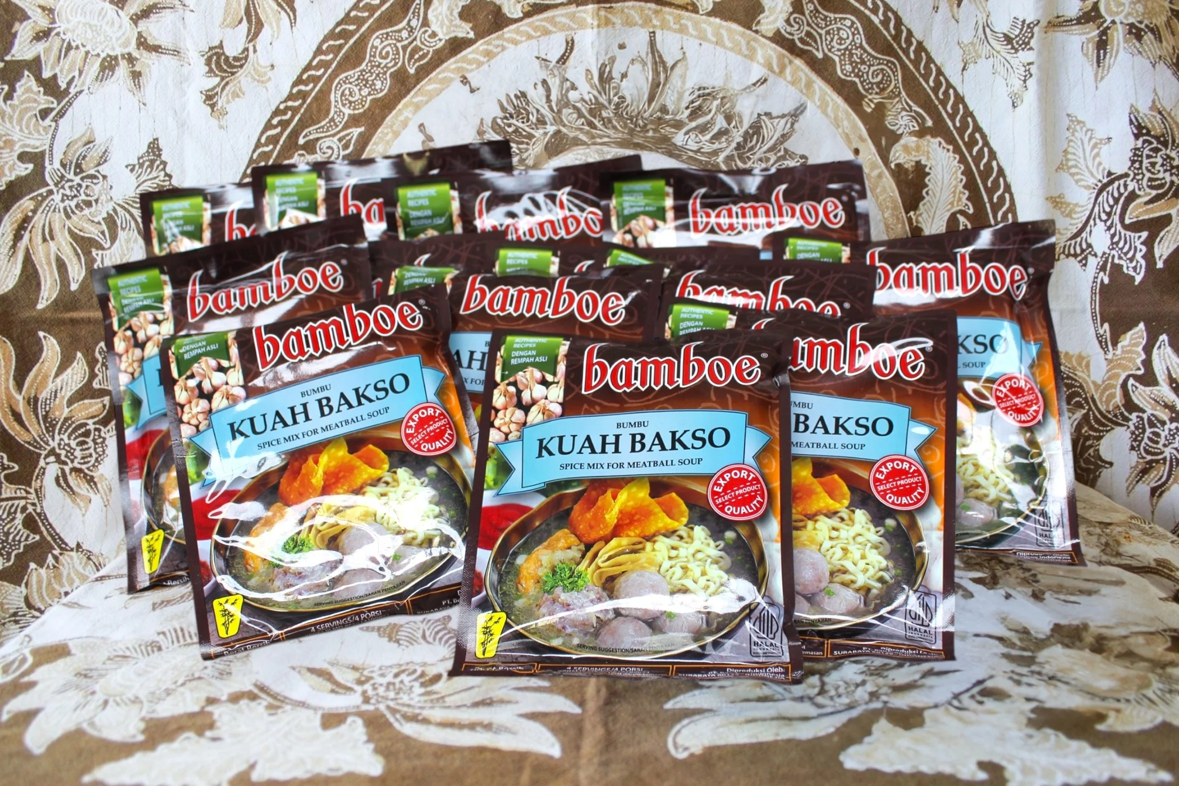 [S-122] Bamboe "Kuah Bakso" Meatball Soup Spice Mix 60g