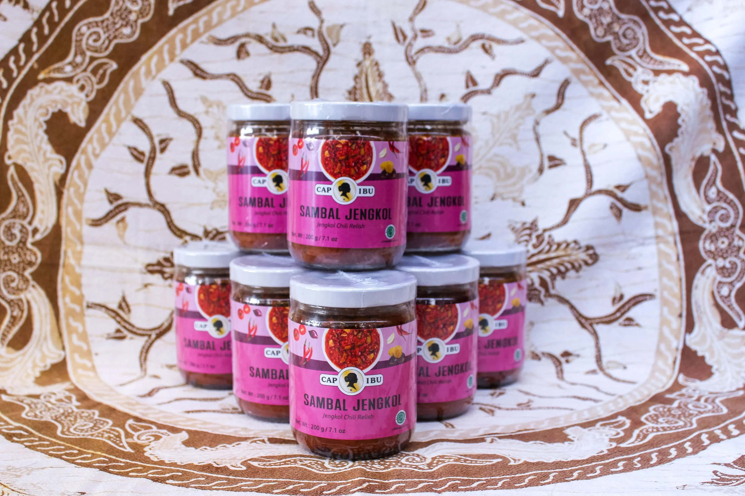 [S-110] Cap Ibu Sambal Jengkol 220g