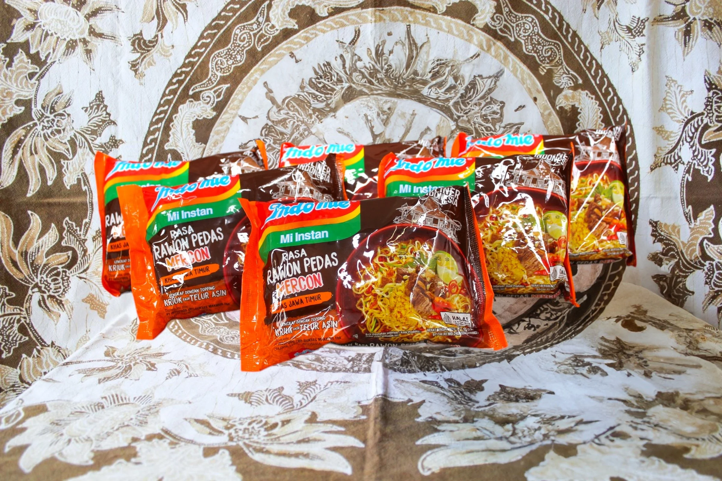 [IM-059] IndoMie "Rawon Mercon" Instant Noodle Soup 75g