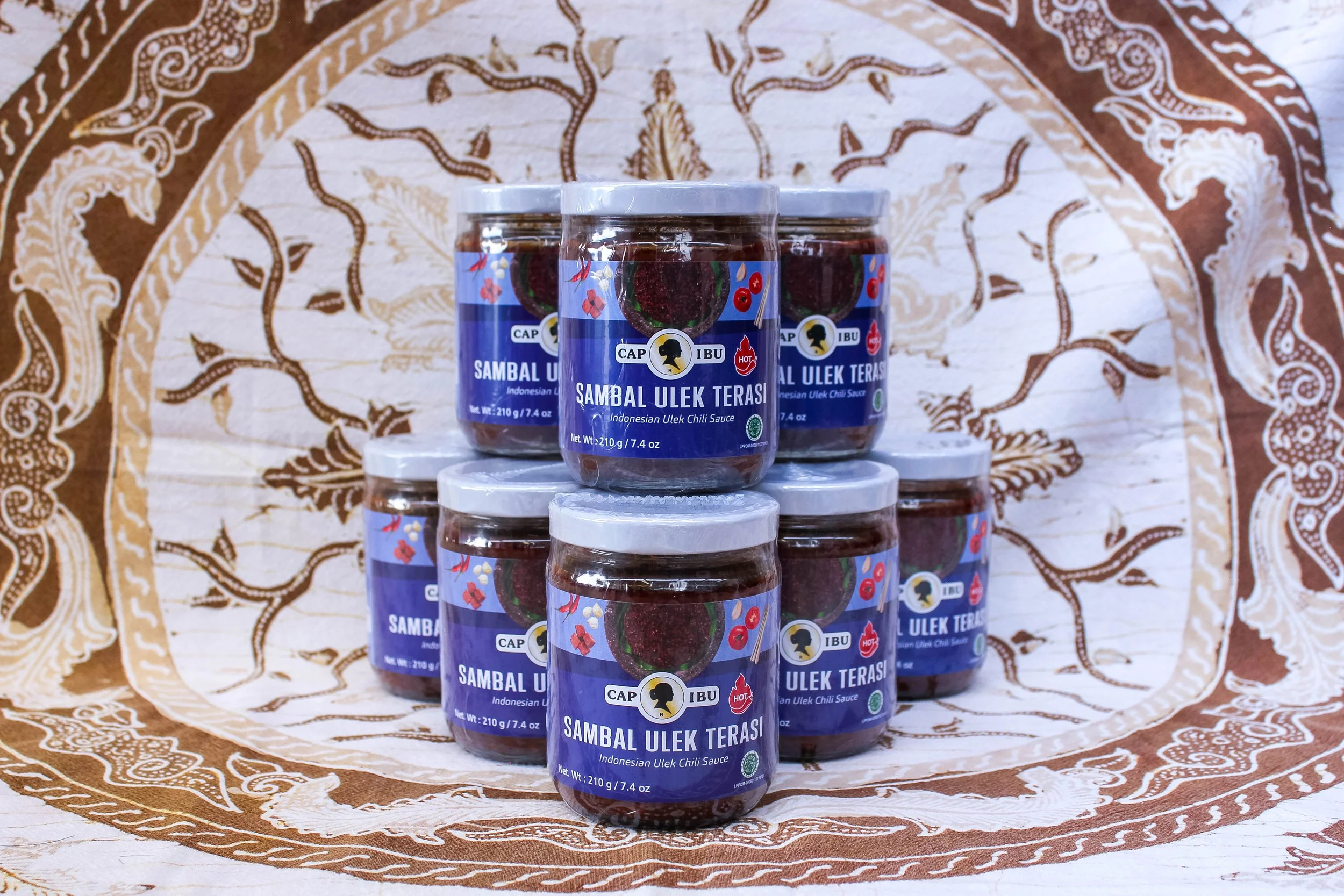 [S-056] Cap Ibu Sambal Ulek Terasi 230g