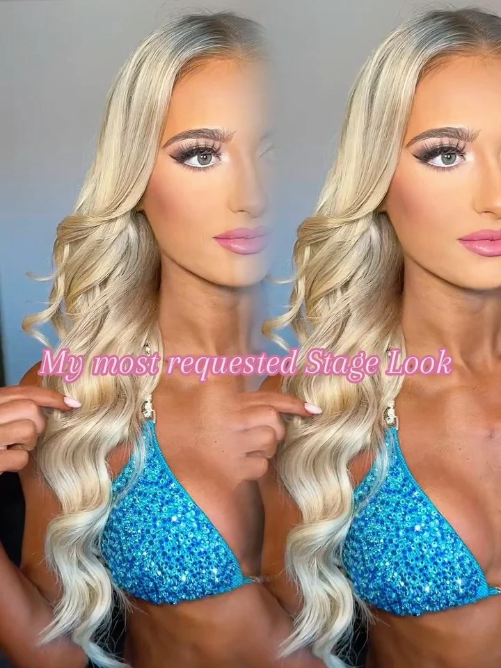 This look is requested often for a reason💋

It reads soft and feminine up close, but it holds structure and contrast under stage lighting.

When we do face makeup, blending, highlighting and contour are built together. The contour creates shape. The