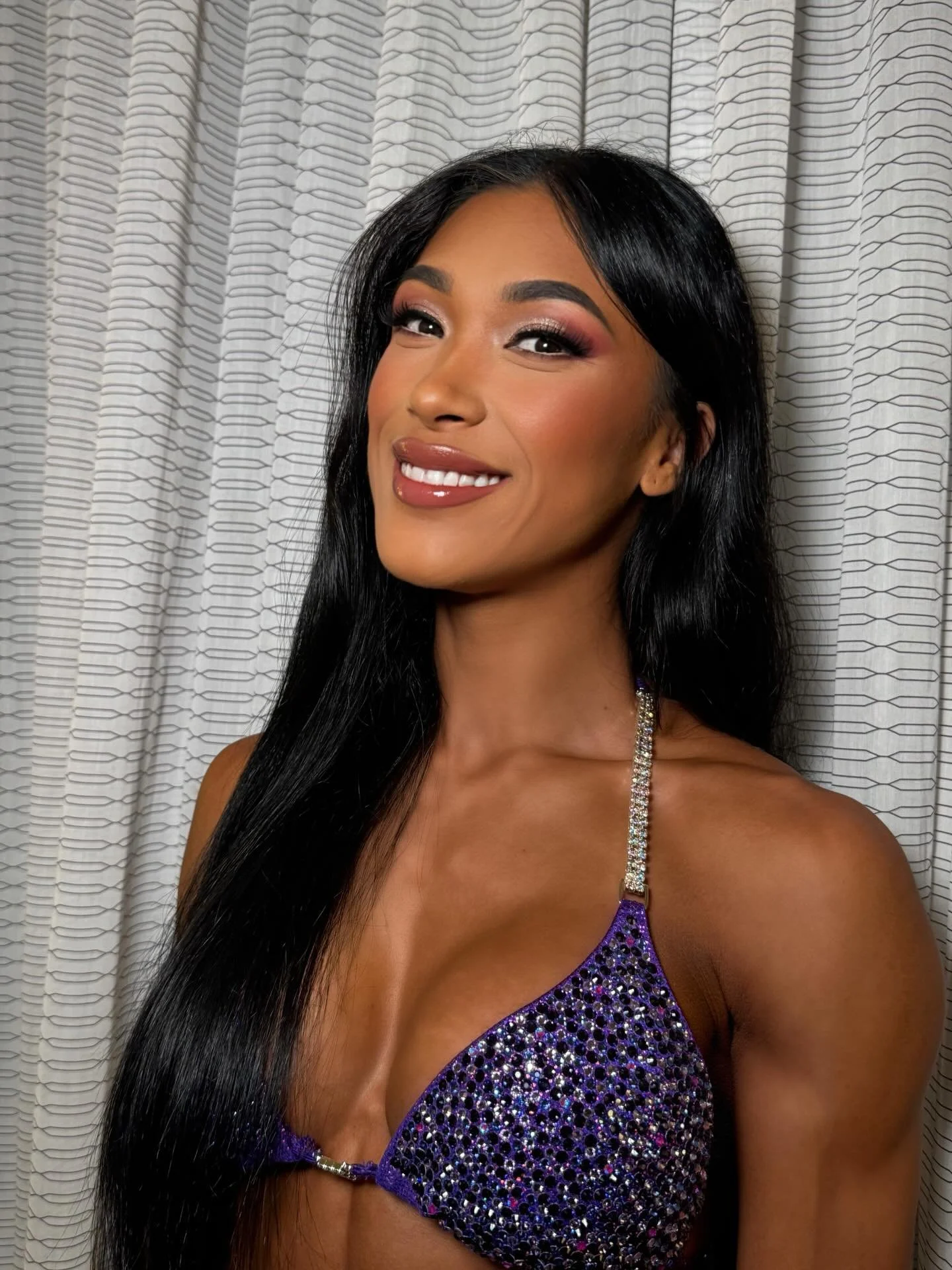 Soft and beautiful 😍 

@reyna_ifbbpro 
Makeup 💄 Marvin 

💜 Competing soon? Glam with us!
💻 Full schedule booking details and on our website. Link in bio.

3/28/2026 &ndash; Sampson Showdown 
Las Vegas, NV

4/4/2026 &ndash; San Diego Pro/Am 
San D