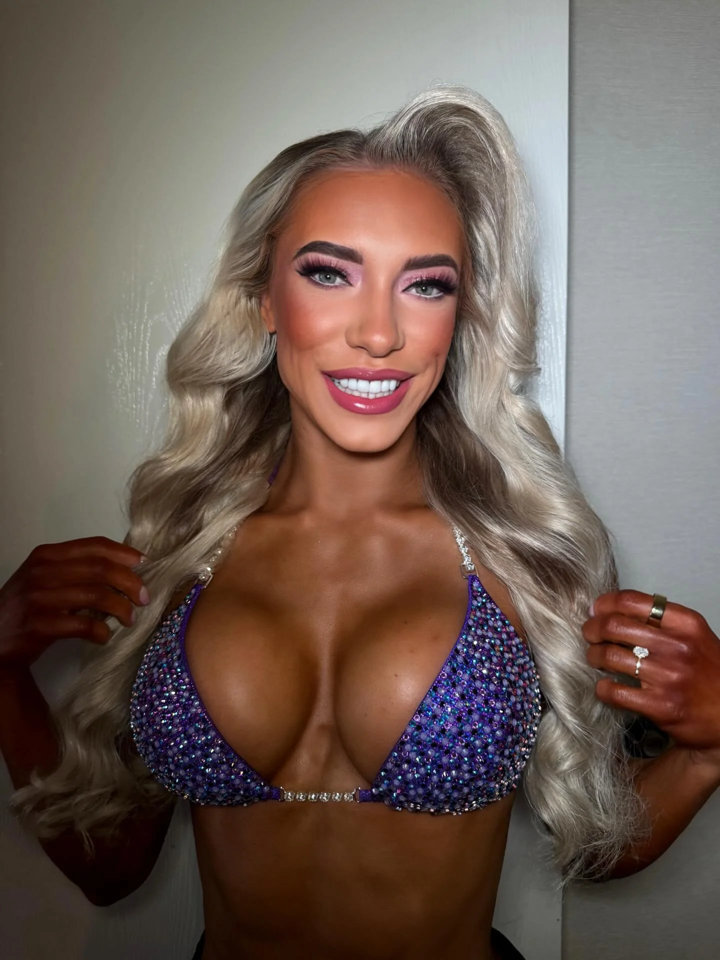 The beautiful faces of @_savannah_joy 
Makeup Amber 
Hair Amanda 

💜 Competing soon? Secure your glam now.

Spots are filling fast across multiple cities and weekends. Once a show is booked out, we cannot add additional clients.

✨ JUNE&ndash;JULY (