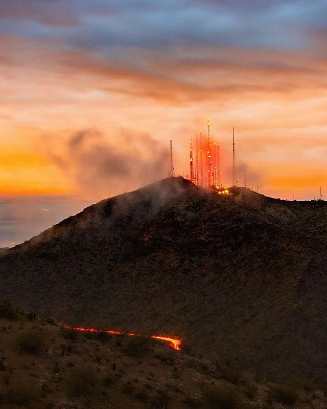 Is that a volcano!!? Nah, it&rsquo;s just South Mountain getting ready for a scorching hot summer.