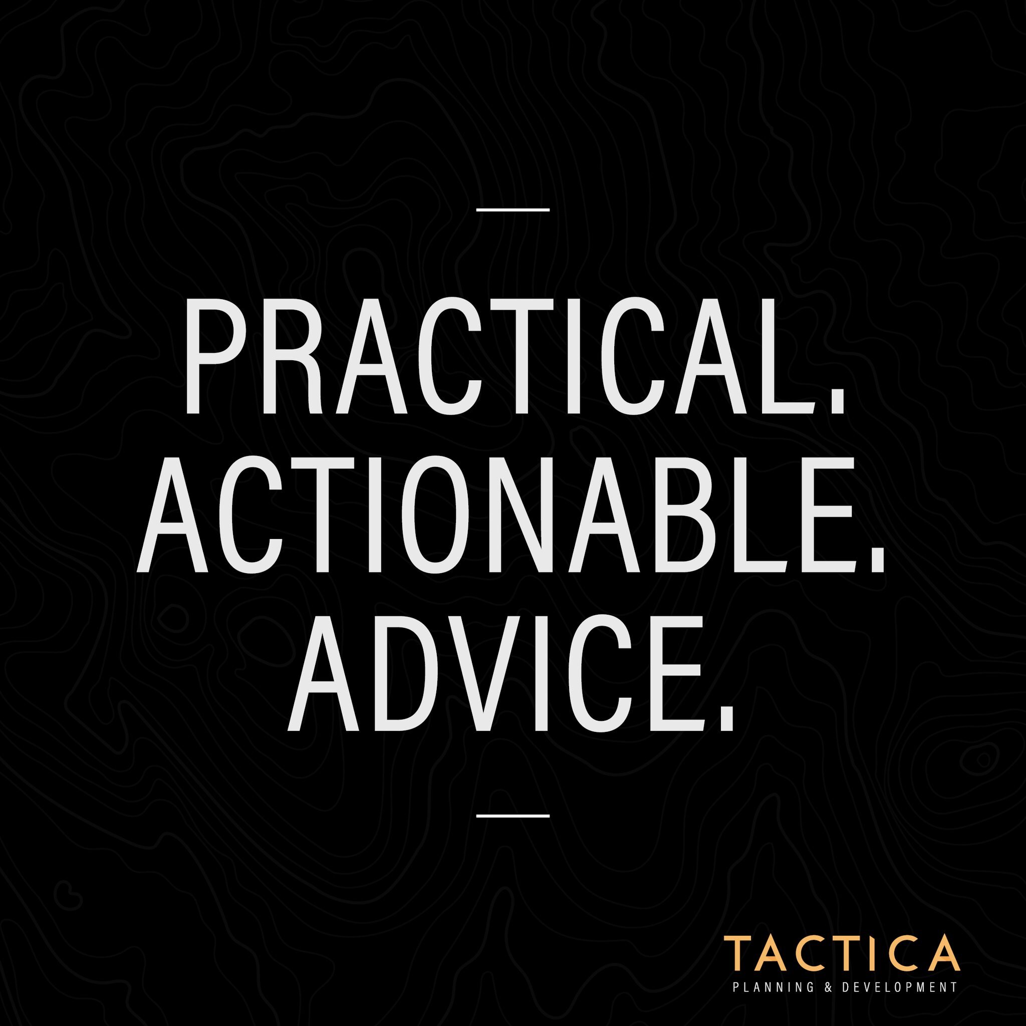 And that&rsquo;s all we have to say about that. Need help? Need answers? Need to cut through jargon? Give Tactica a call to talk through all you need. 
.
#NoBS #tacticaplan #planning #goldcoast #tacticaplanning&amp;development #townplanning #urbanpla