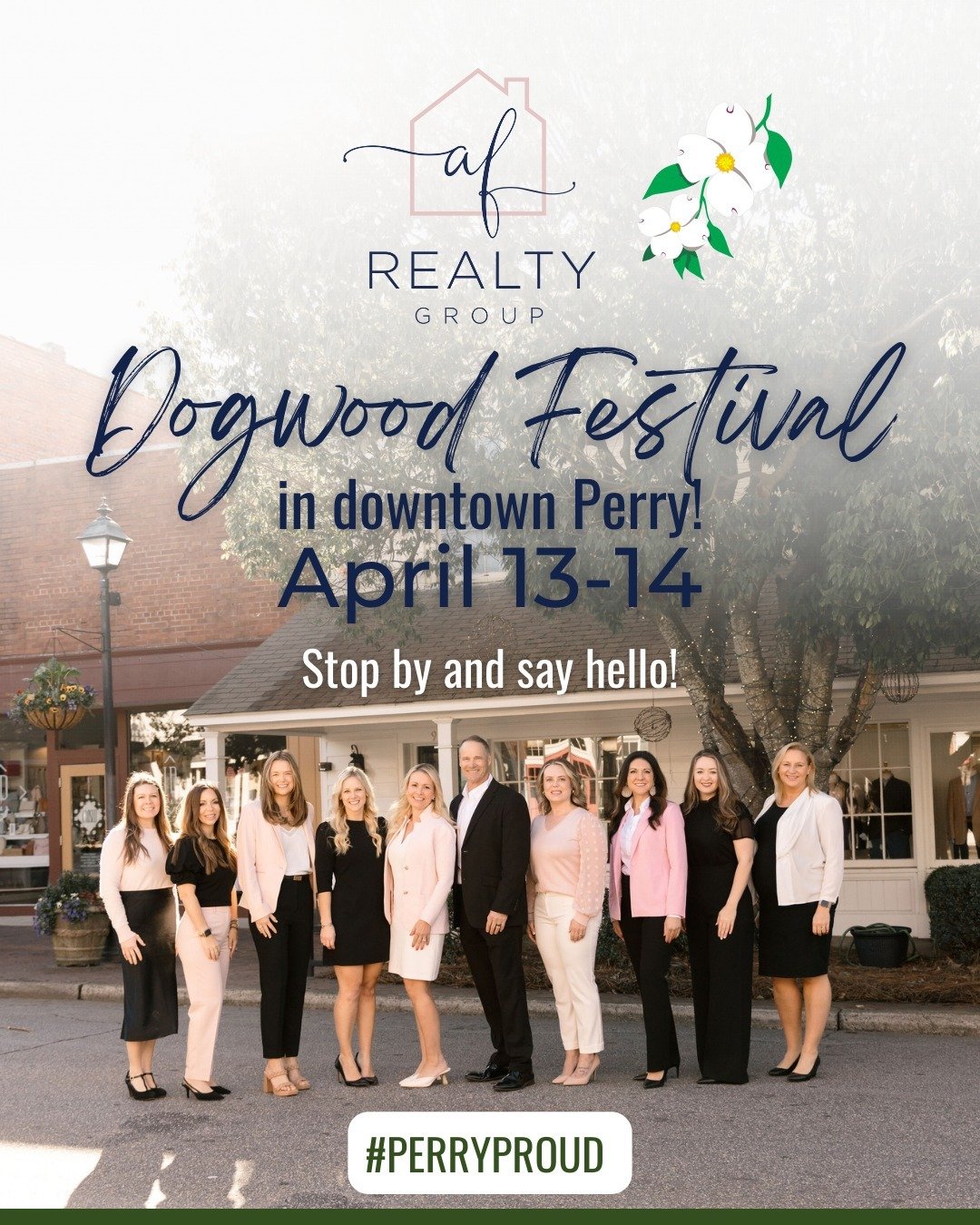 Get ready to embrace the spirit of spring at the Perry Dogwood Festival this weekend! 🌸🌿 It's time to soak up the sunshine and celebrate the community!

📅 Date: Saturday &amp; Sunday, April 13-14
🕙 Time: Saturday 10 AM - 6 PM | Sunday 12 PM - 5 P