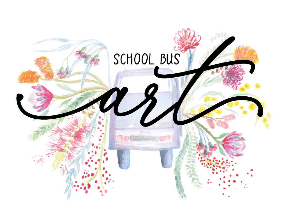 School bus art