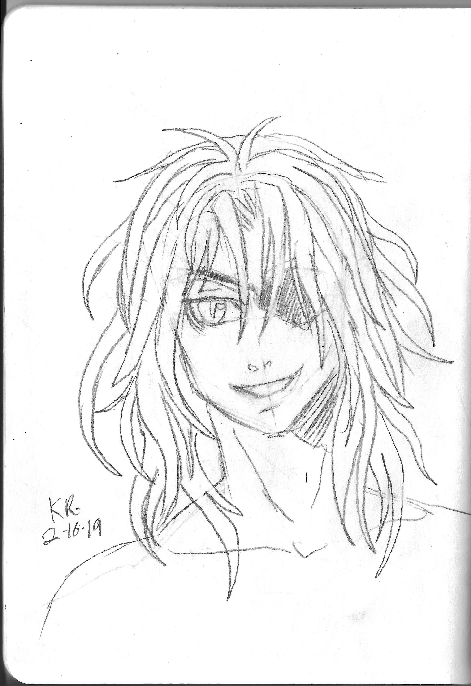 Drawing from the Sketchbook Project sketchbook I did from Vol. 2, you can check it out here .