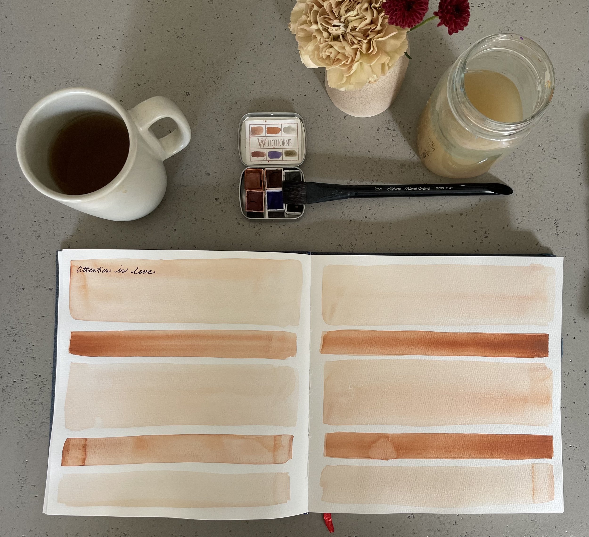  Step into a slow, spacious morning of creativity and reflection inspired by the beauty of nature. This 2-hour Art Journaling workshop blends mindfulness, painting and writing to help you reconnect with your inner voice through nature.  You will be i