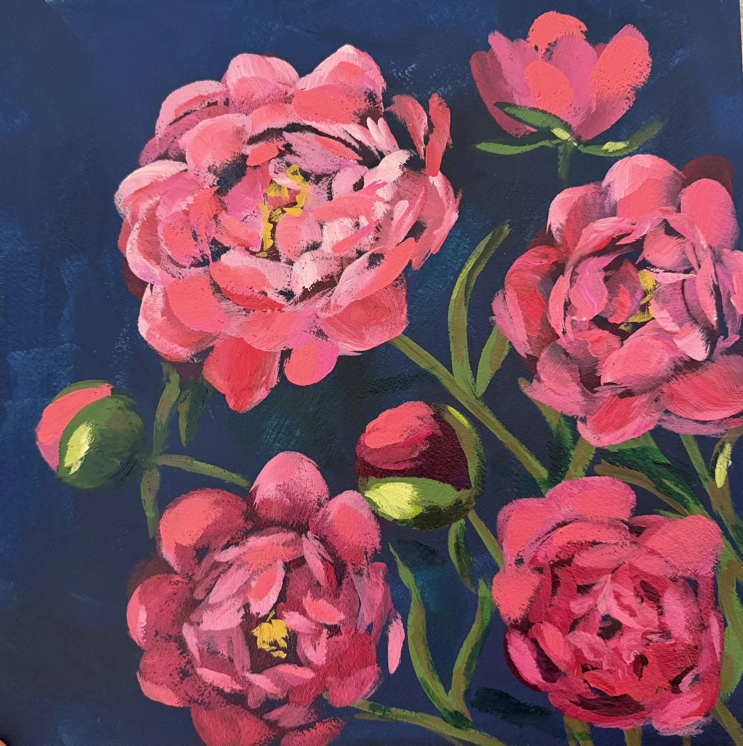  12” x 12”,  In the Early Morning,  $800 