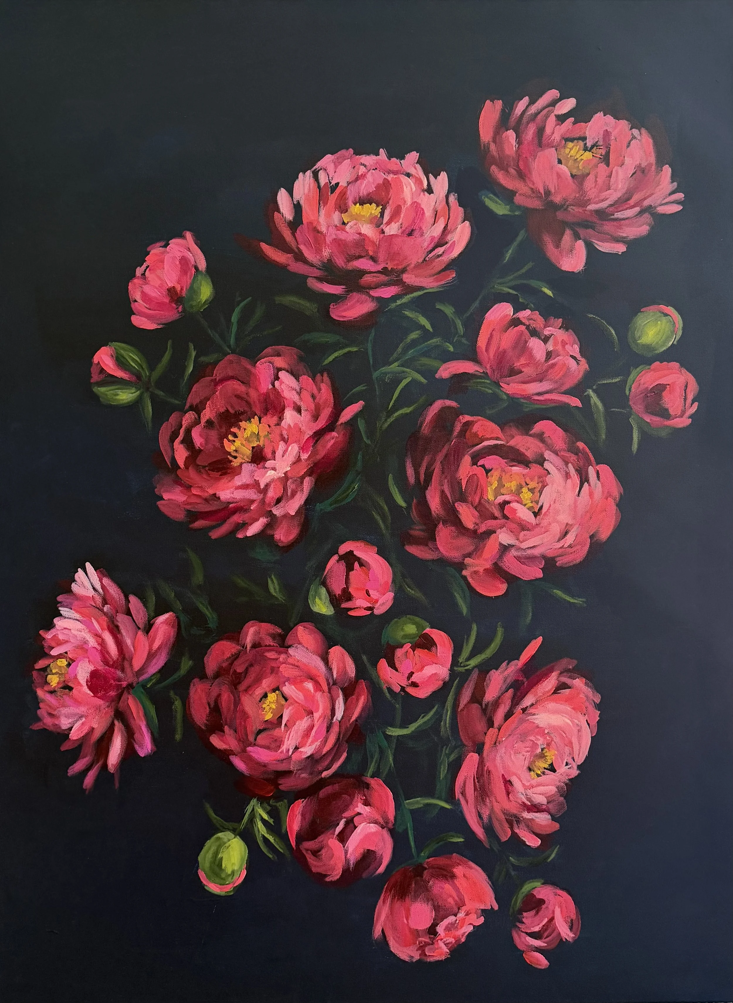  30” x 40”,  With the Sunrise,  $2440 