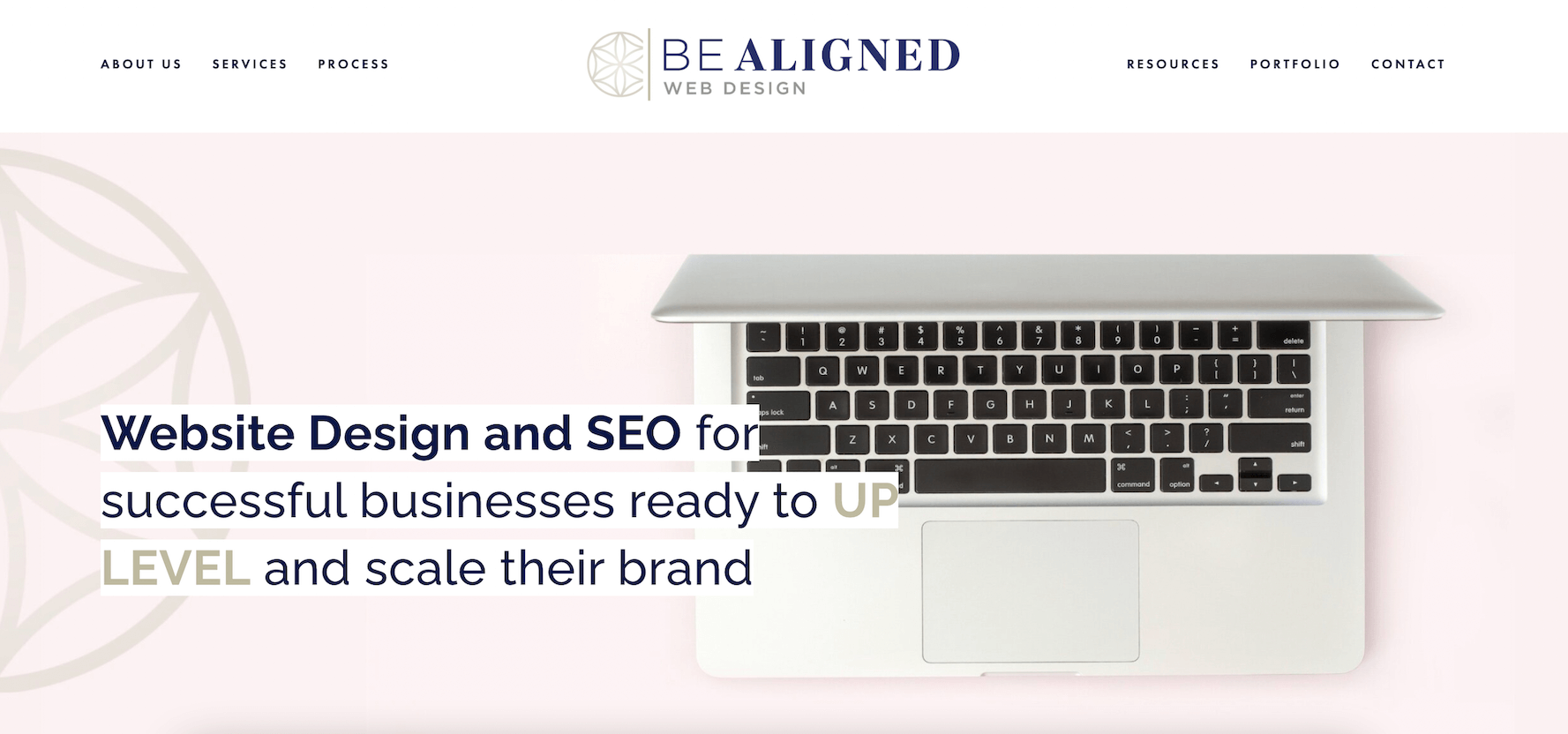 Have image and text above the fold