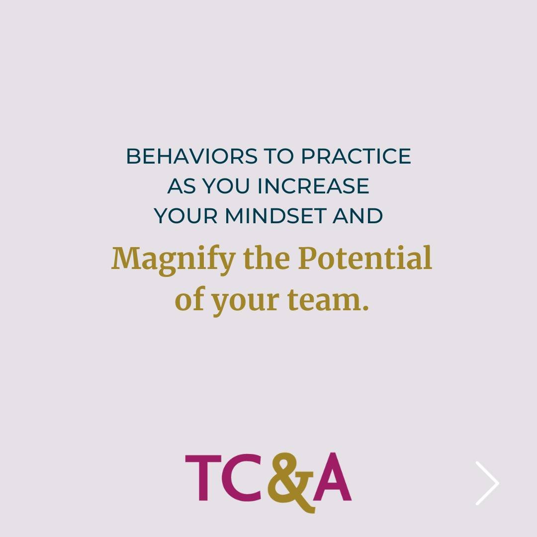 The mindset is the starting place of where you can put your focus. Once you&rsquo;ve been intentional in identifying your mindset, you can take action with behaviors. We want to keep supporting you with tools and resources for your best outcomes &nda
