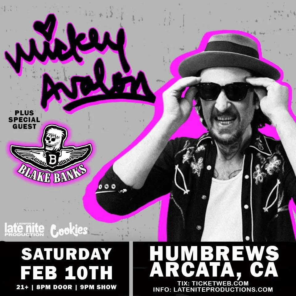 2/10 Humboldt Brews Arcata, CA - Blake Banks LIVE with Mickey Avalon