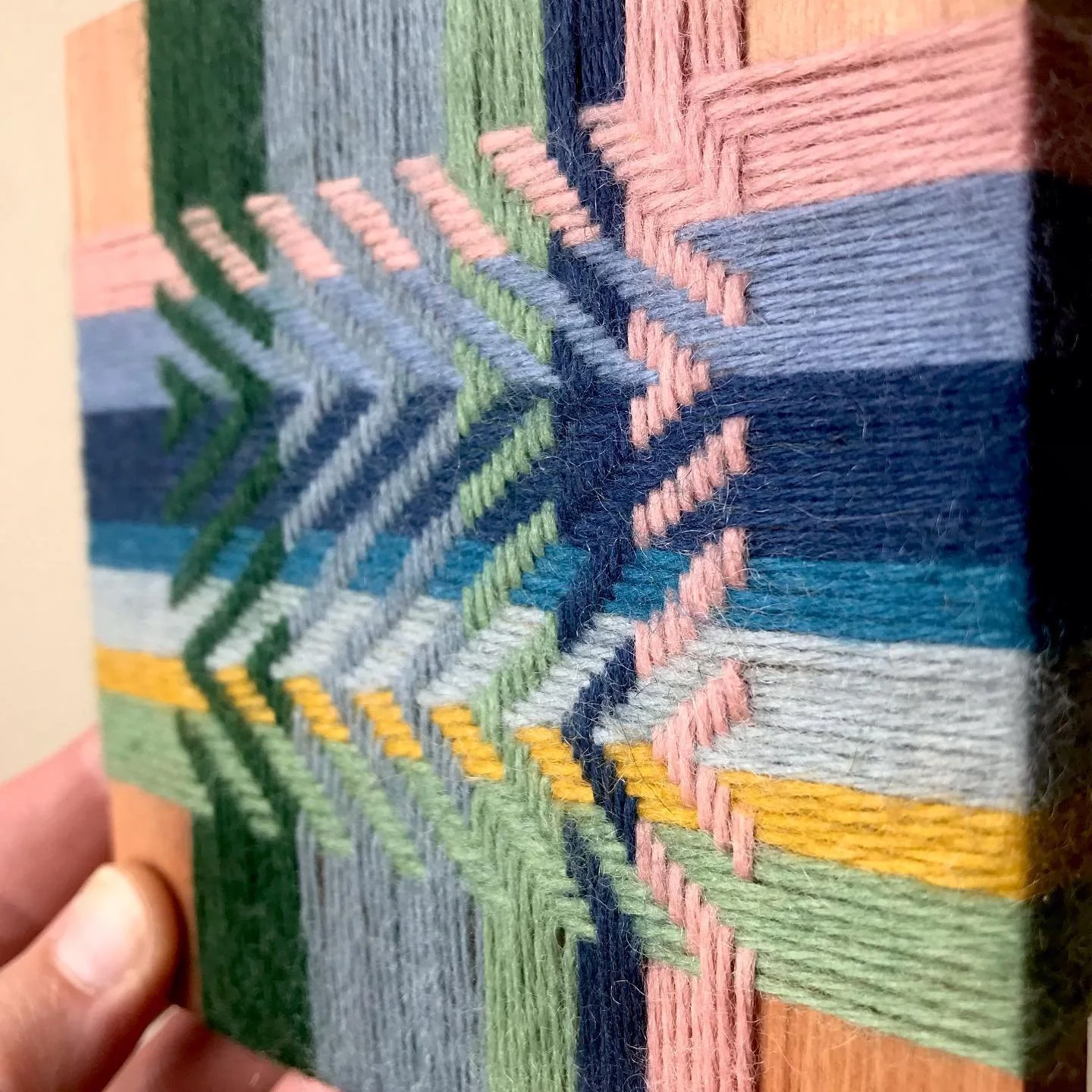 This little one has already sold, but here are some photos 💙💛💚💖