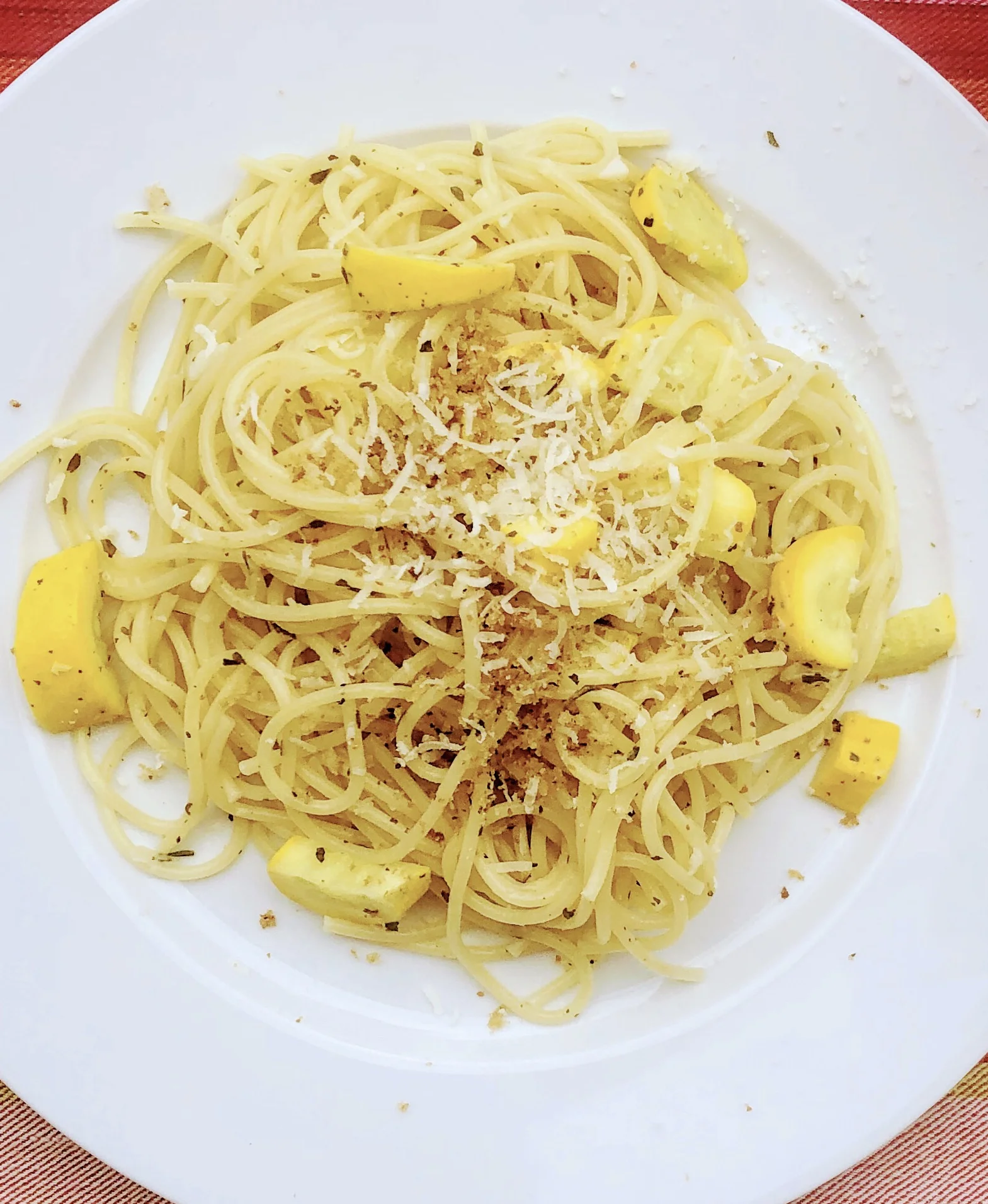 Easy French Market Courgette Spaghetti