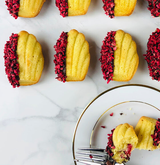 Raspberry and Chocolate Madelines.jpg