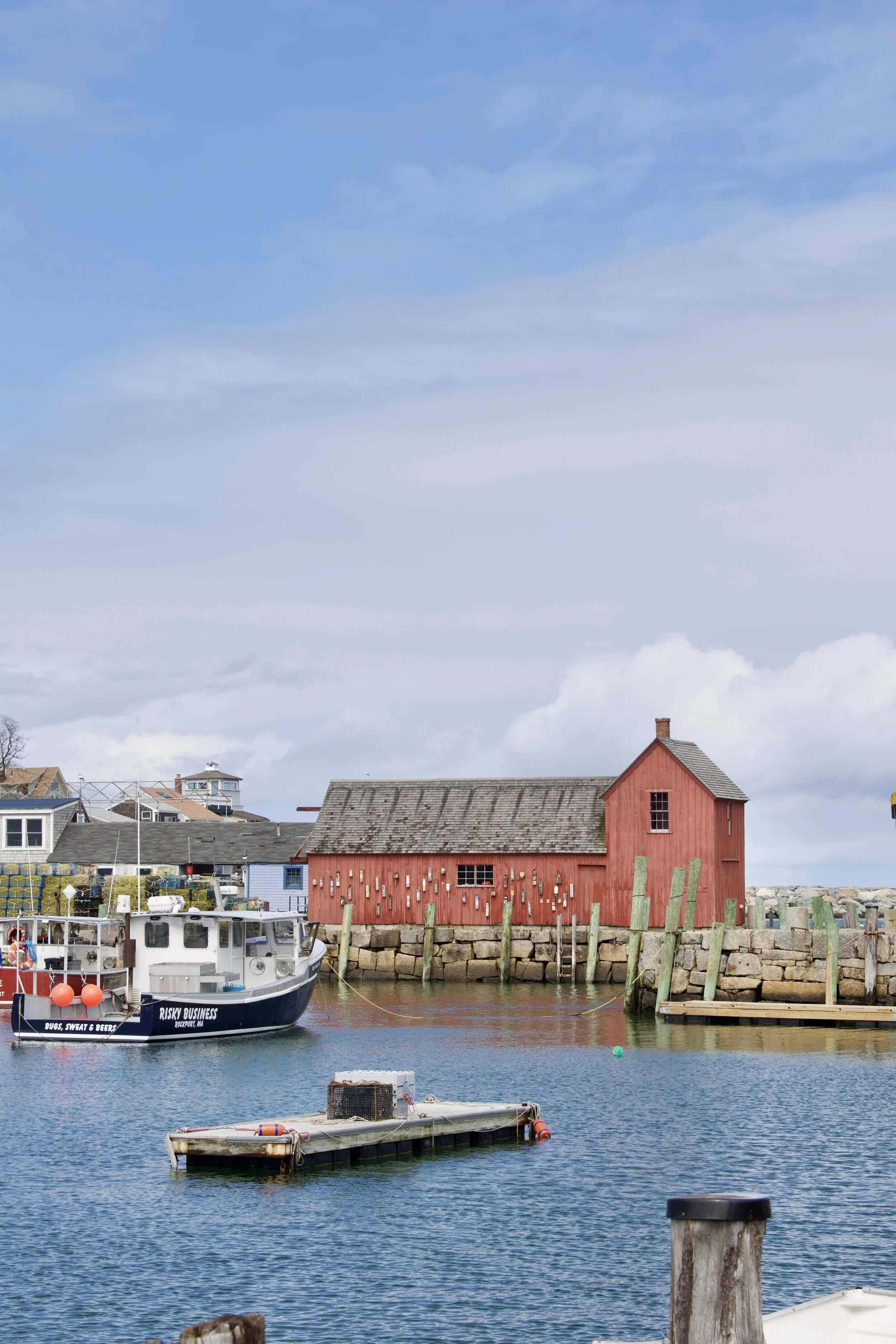 POSTCARD FROM ROCKPORT, MASSACHUSETTS