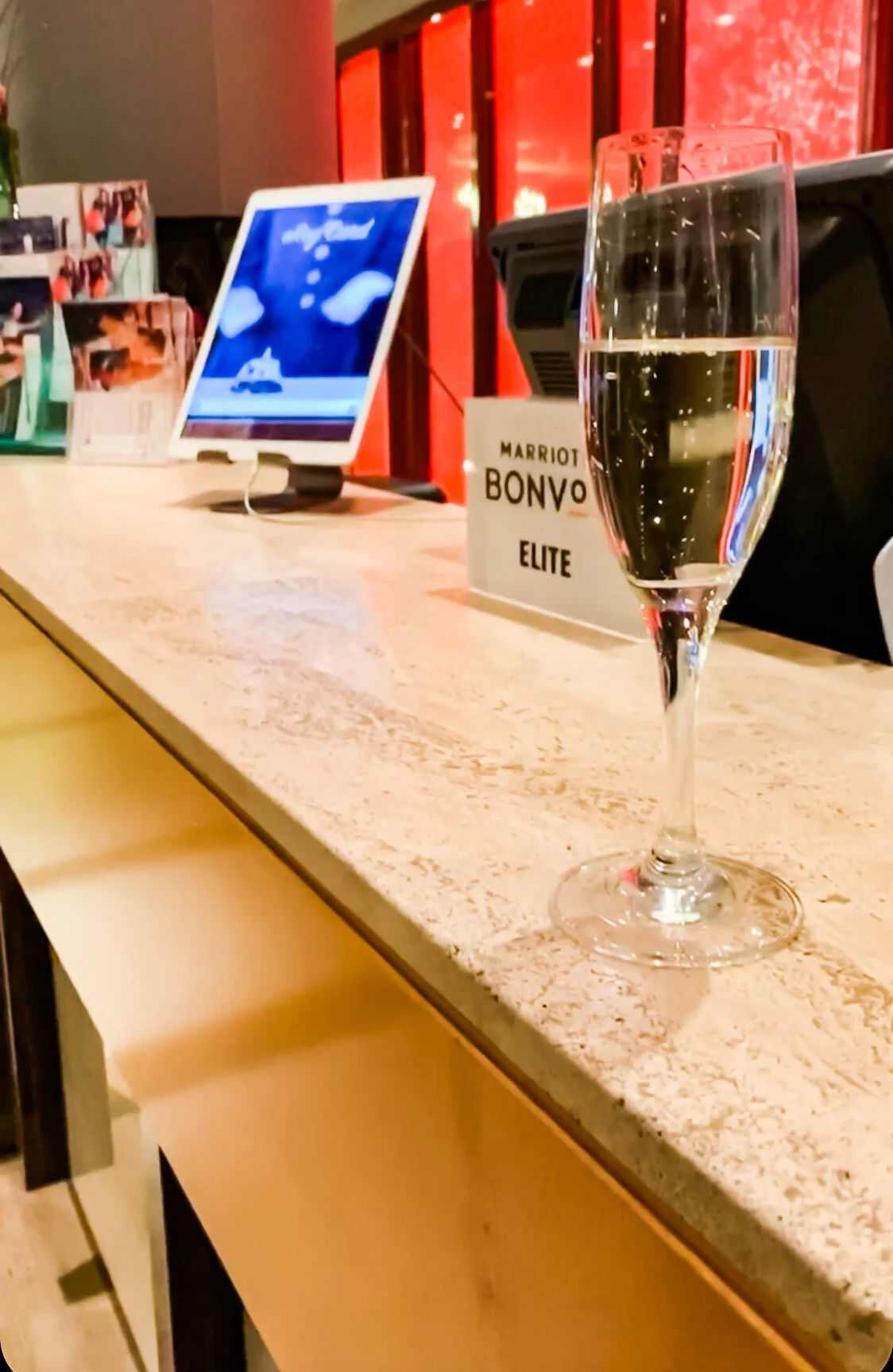 One loves a hotel who offers check-in bubbles
