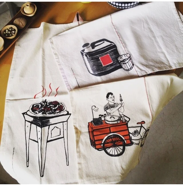 illustration for kitchen items.