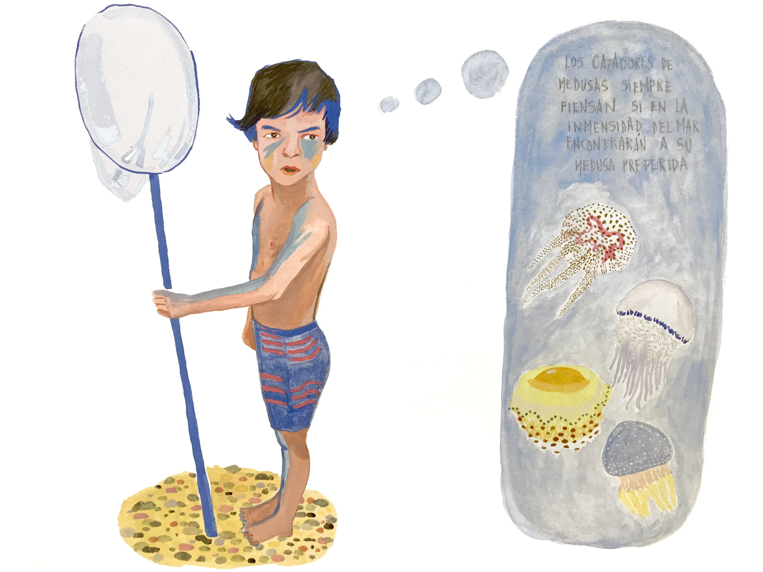 Jellyfish hunter series.