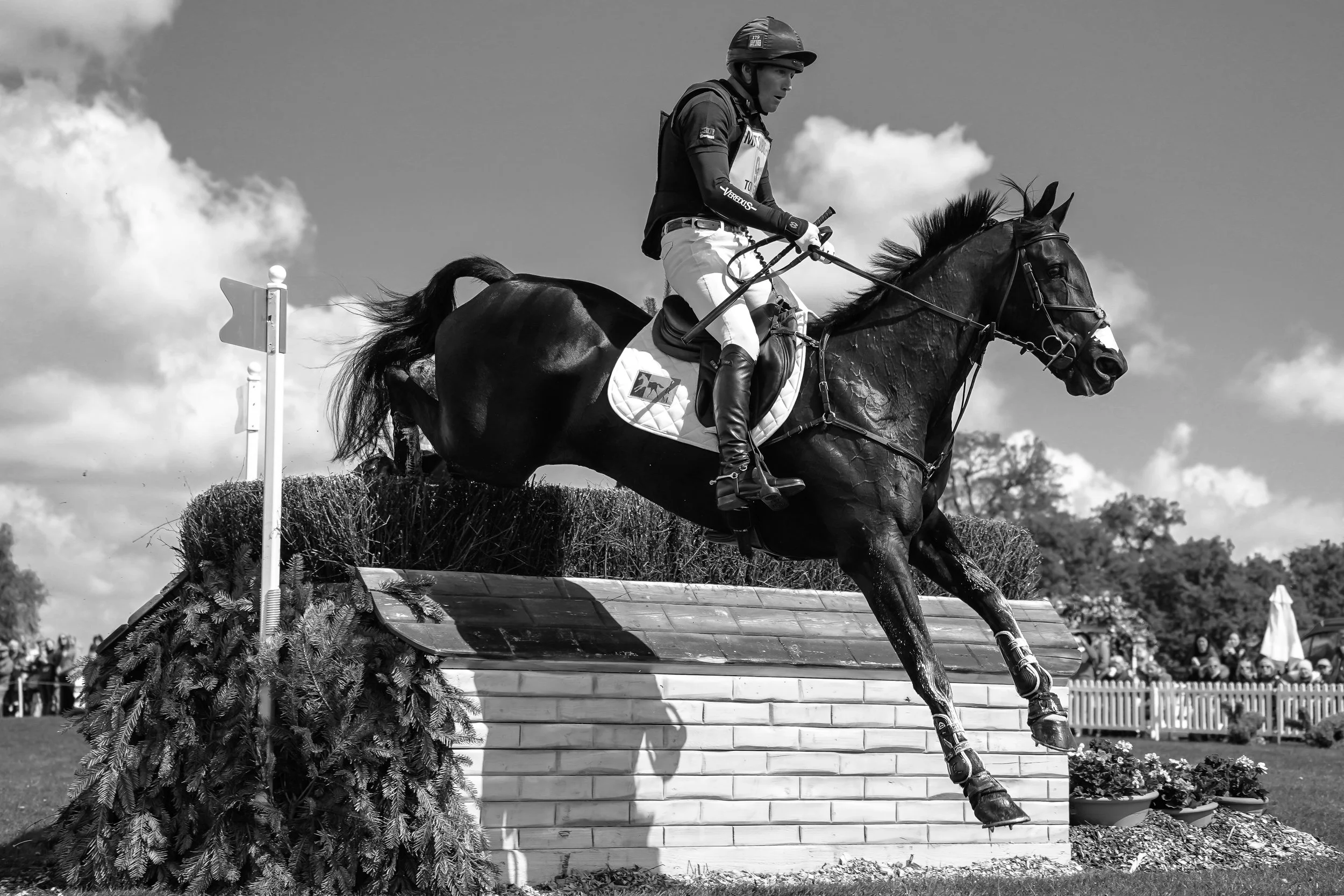 Oliver Townend &amp; Cillnabradden Evo on their way to a Top 10 finish at Mitsubishi Motors Badminton Horse Trials - Good boy Gary