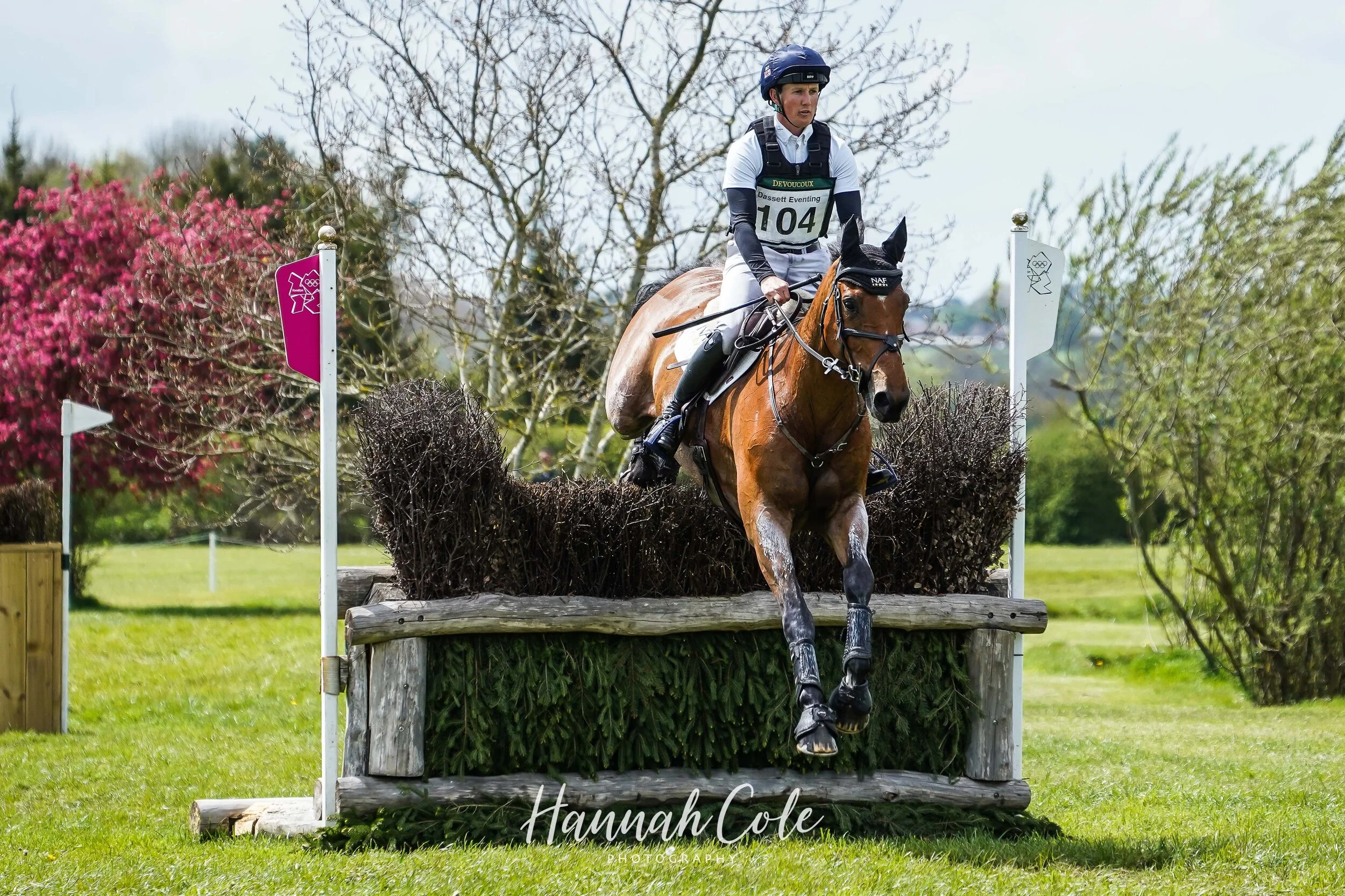 Silver lining… Tom McEwen &amp; Toledo de Kerser during the CCI4*S at Aston le Walls International earlier this season