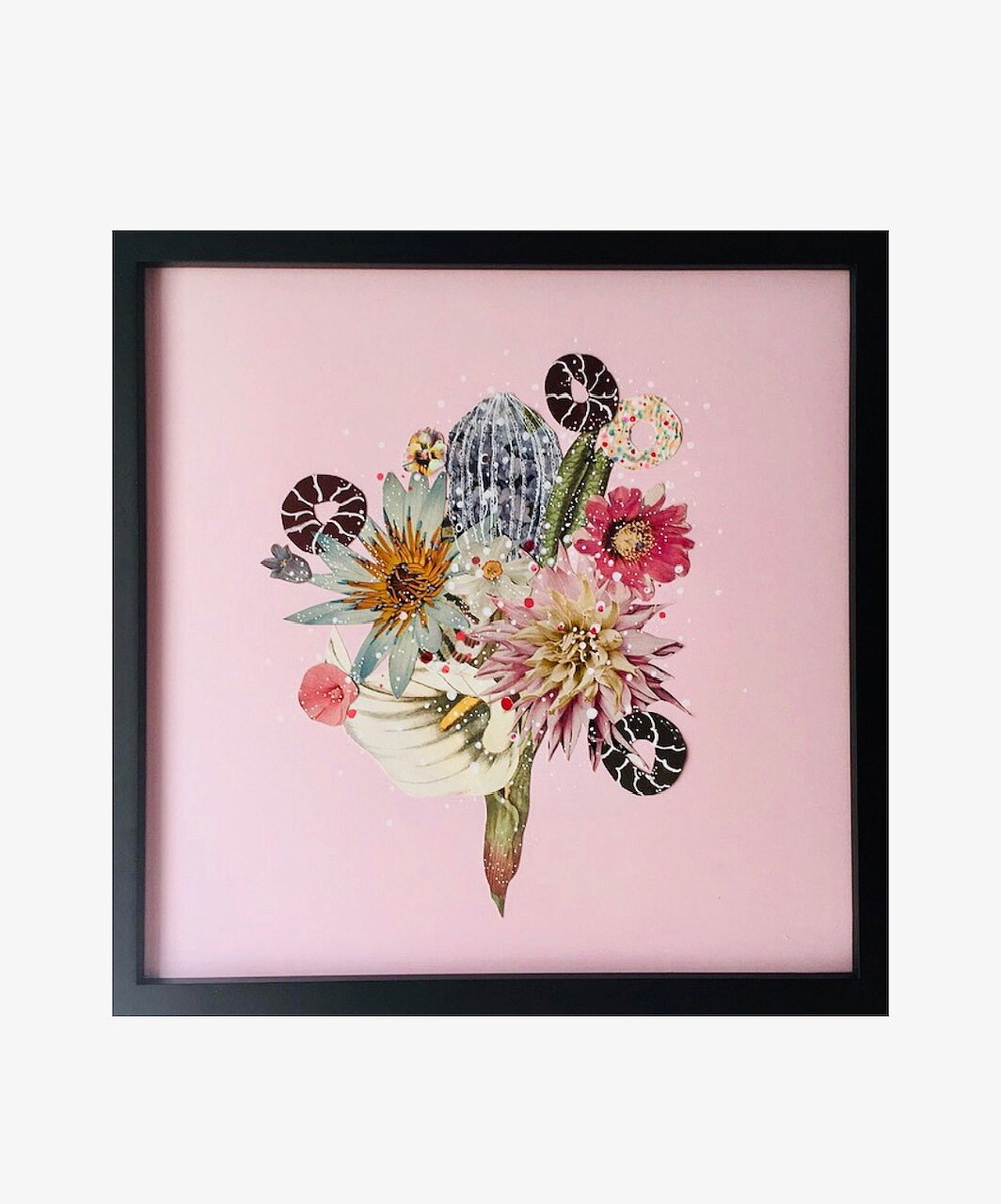 Flowering Ocean Cluster with Sea Donuts, 2017